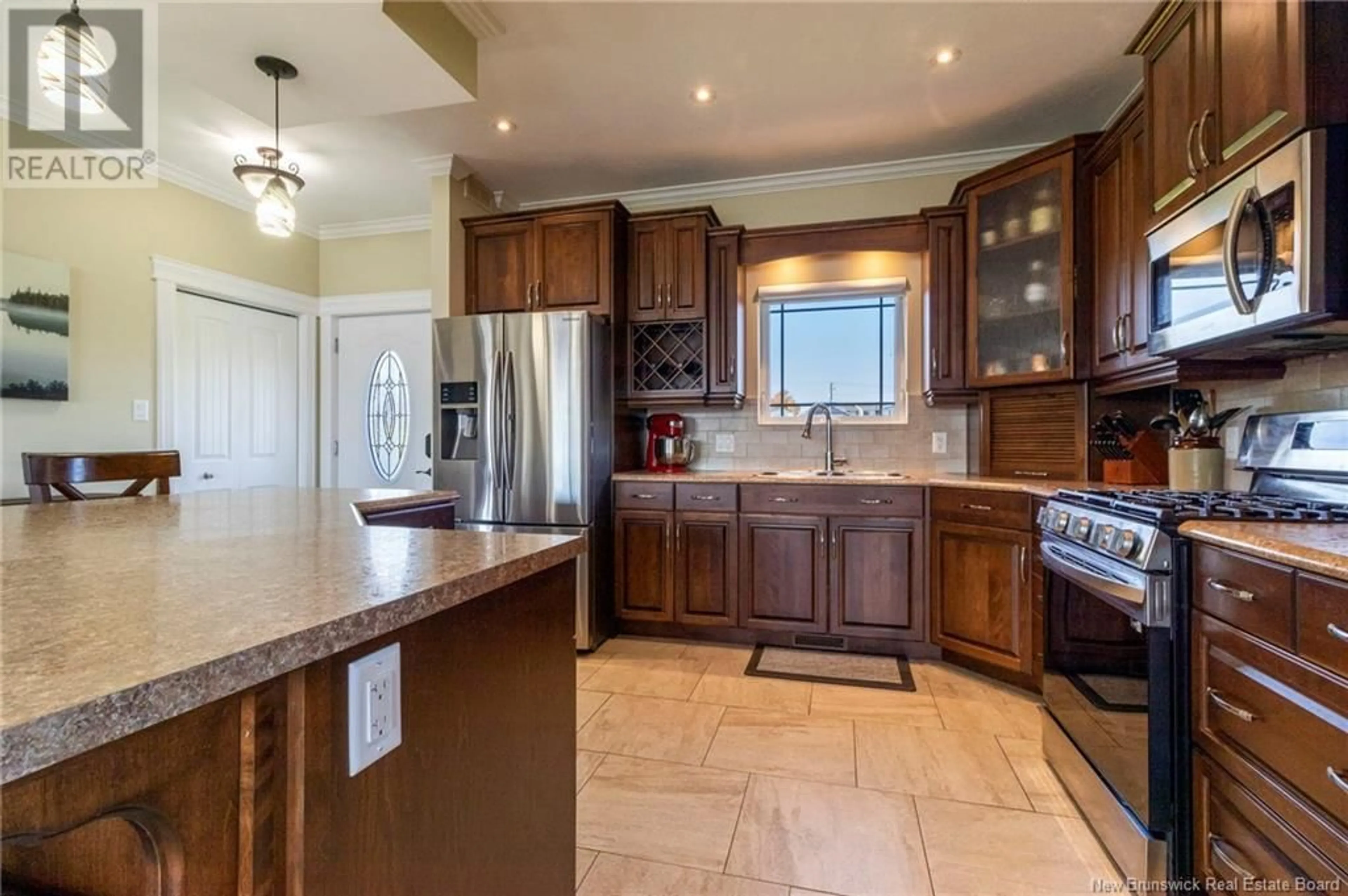 Open concept kitchen for 2537 Route 515, Sainte-Marie-De-Kent New Brunswick E4V2B7