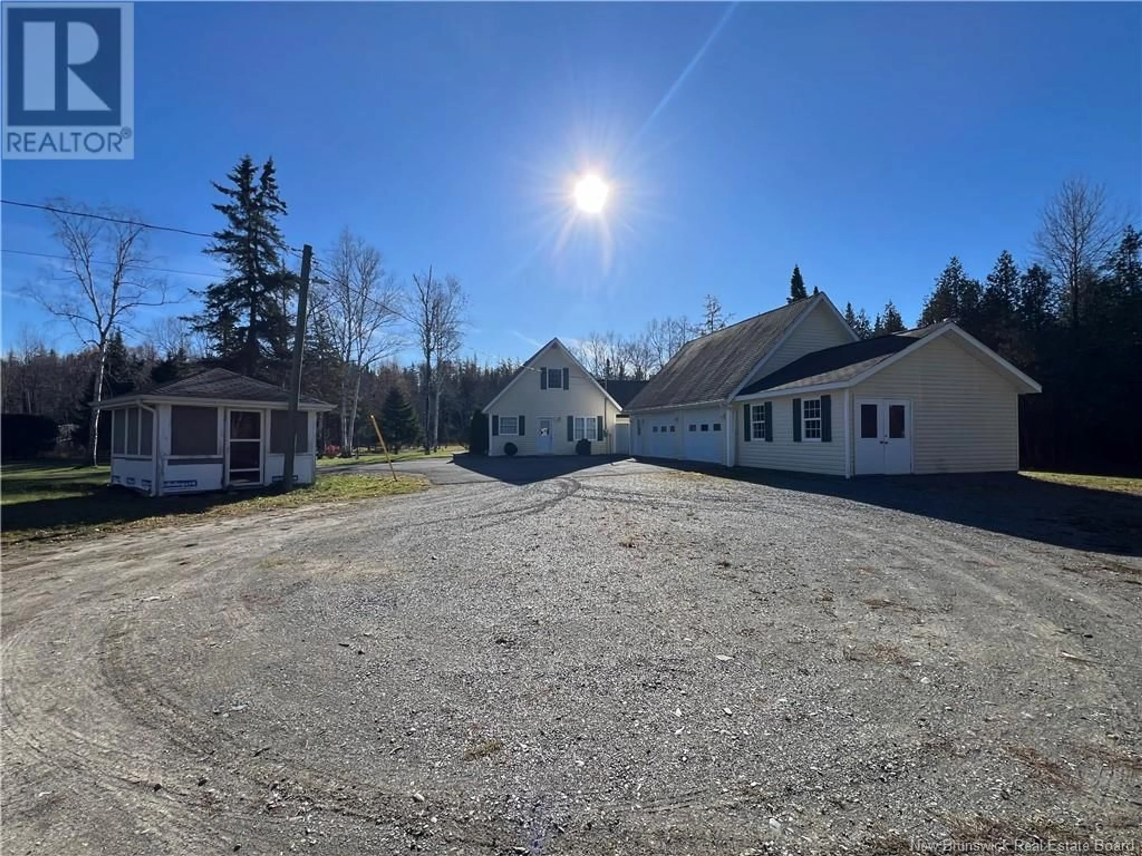 Frontside or backside of a home, the front or back of building for 30 Ch Camp, DSL de Drummond/DSL of Drummond New Brunswick E3Y3X9