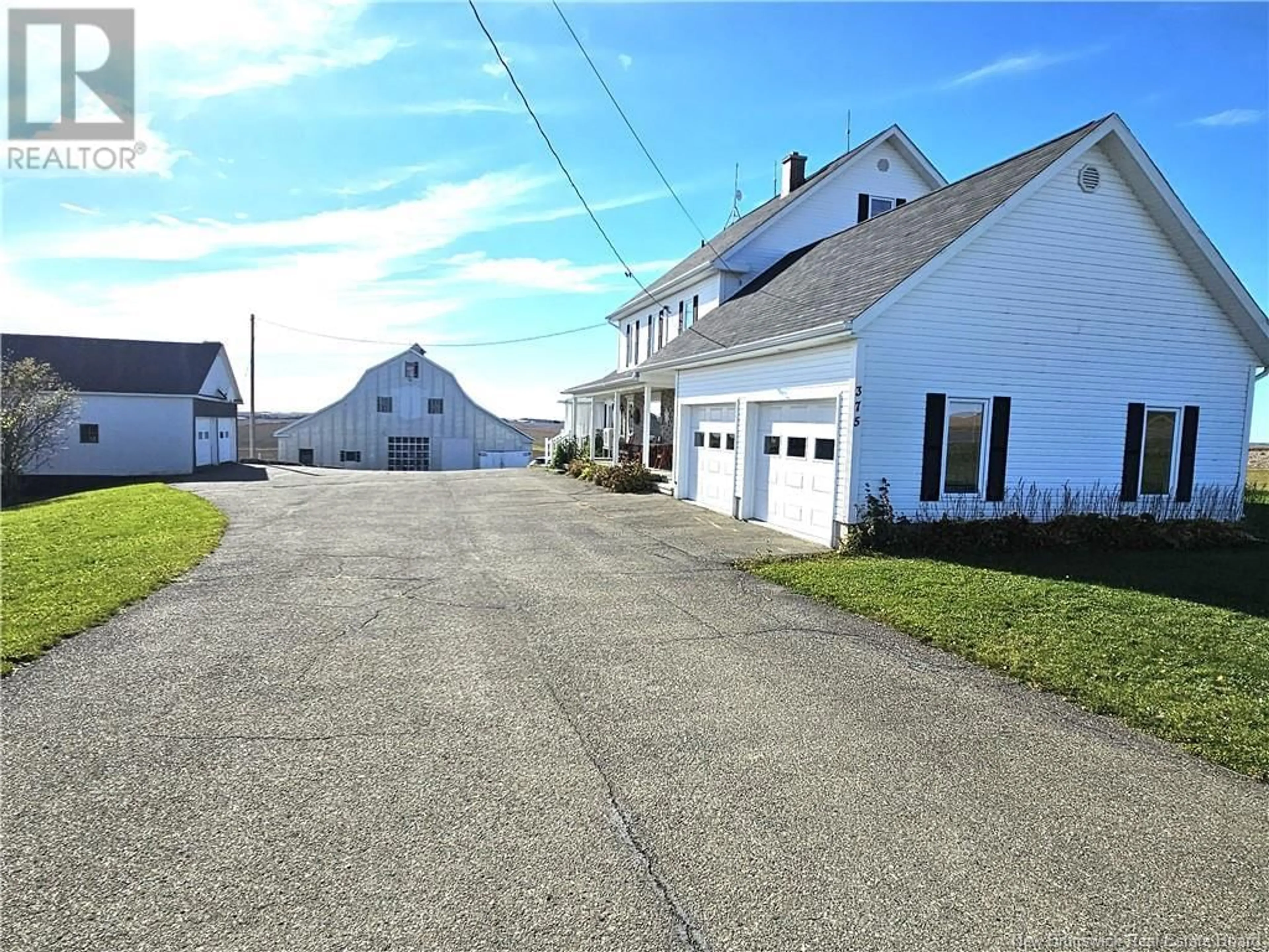 Frontside or backside of a home, the street view for 375 Ch 1 IER Rang, DSL de Drummond/DSL of Drummond New Brunswick E3Y2S8