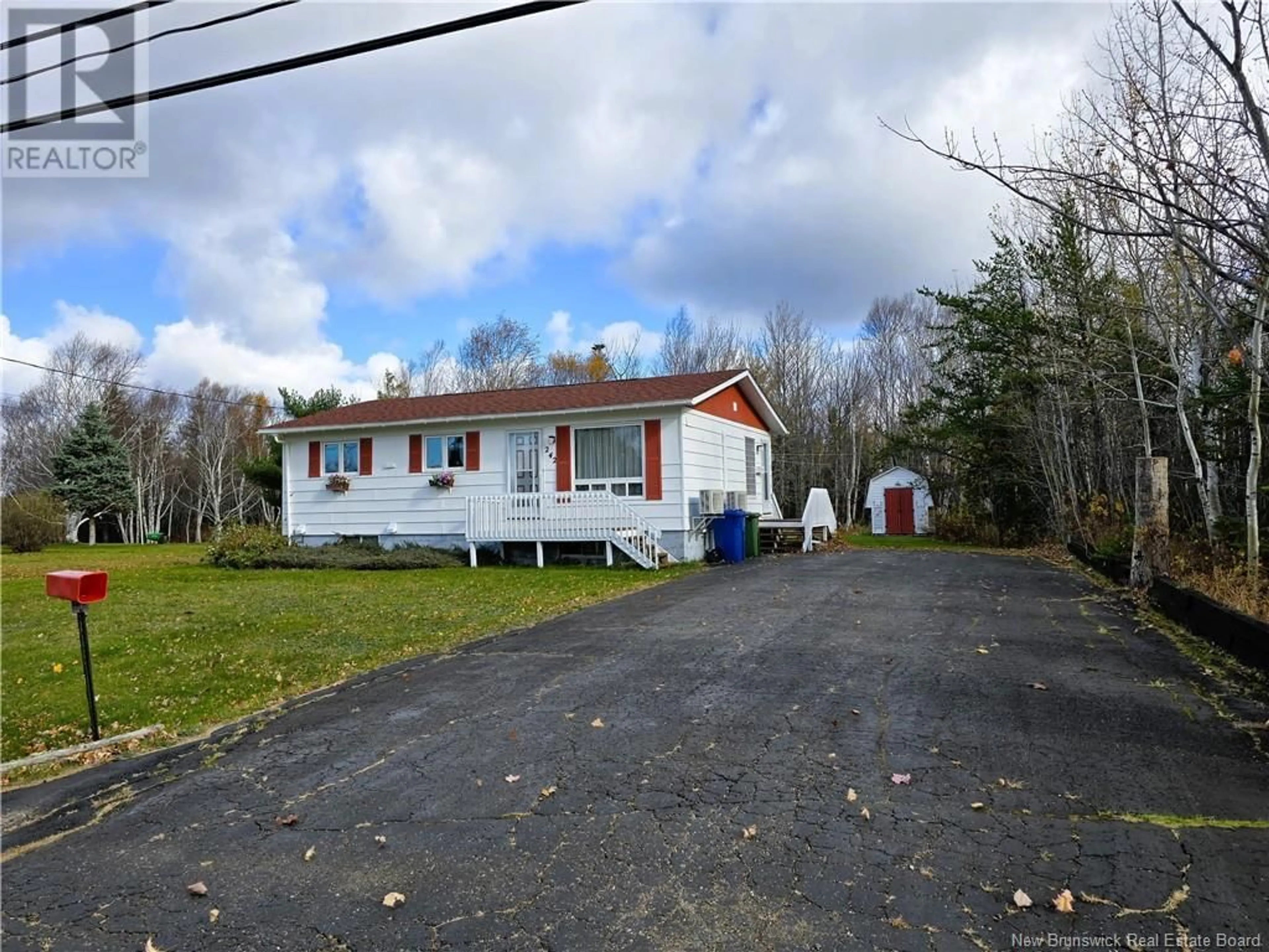 Frontside or backside of a home, cottage for 242 chemin Theriault, Bertrand New Brunswick E1W1K2