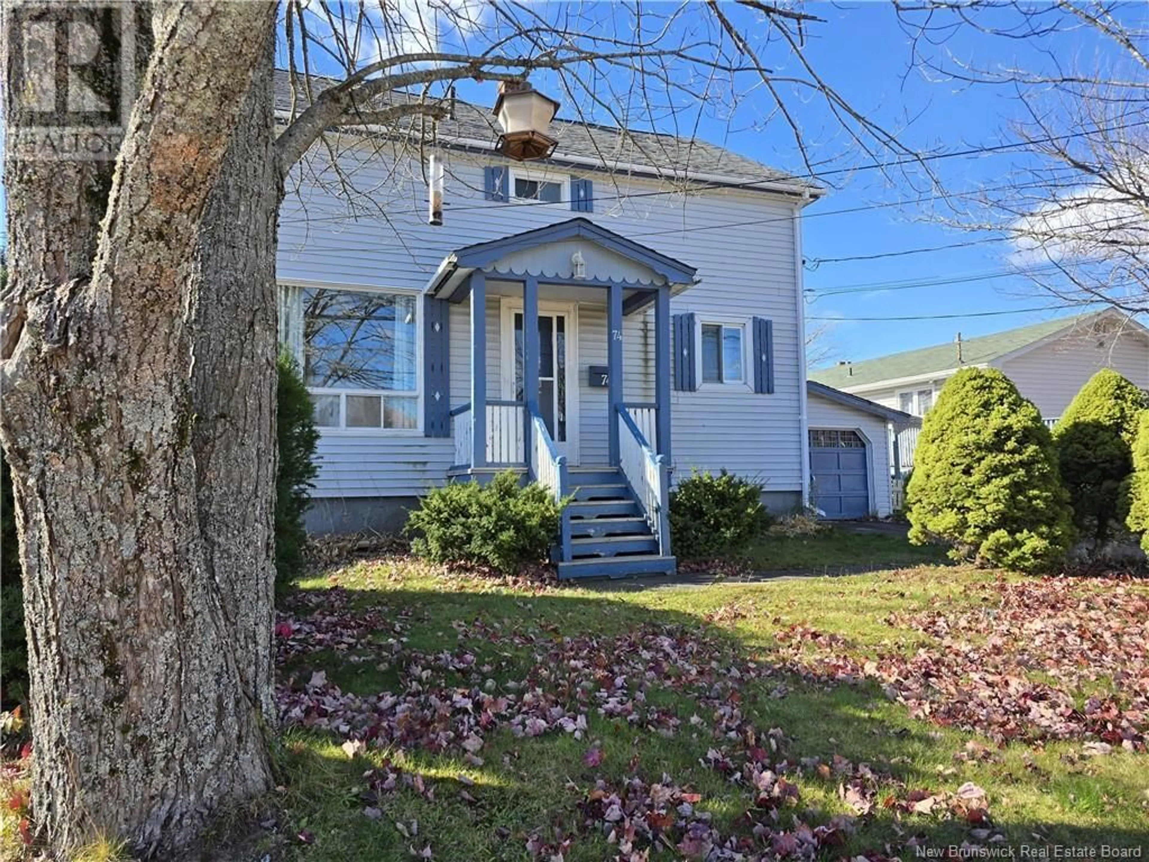 Frontside or backside of a home, cottage for 74 First Avenue, Moncton New Brunswick E1C7X1