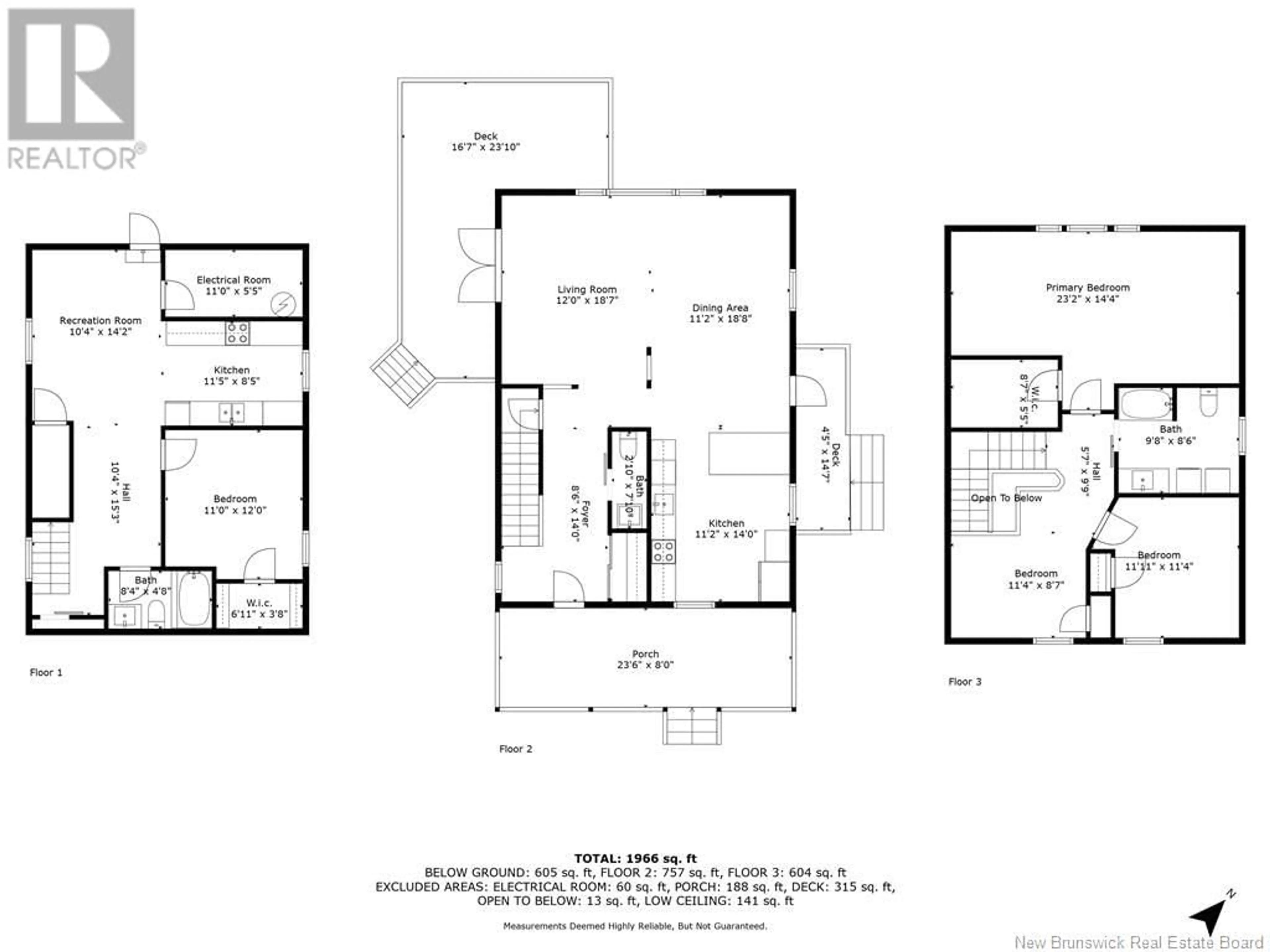 Floor plan for 162 Islandview Drive, Miramichi New Brunswick E1N6B4