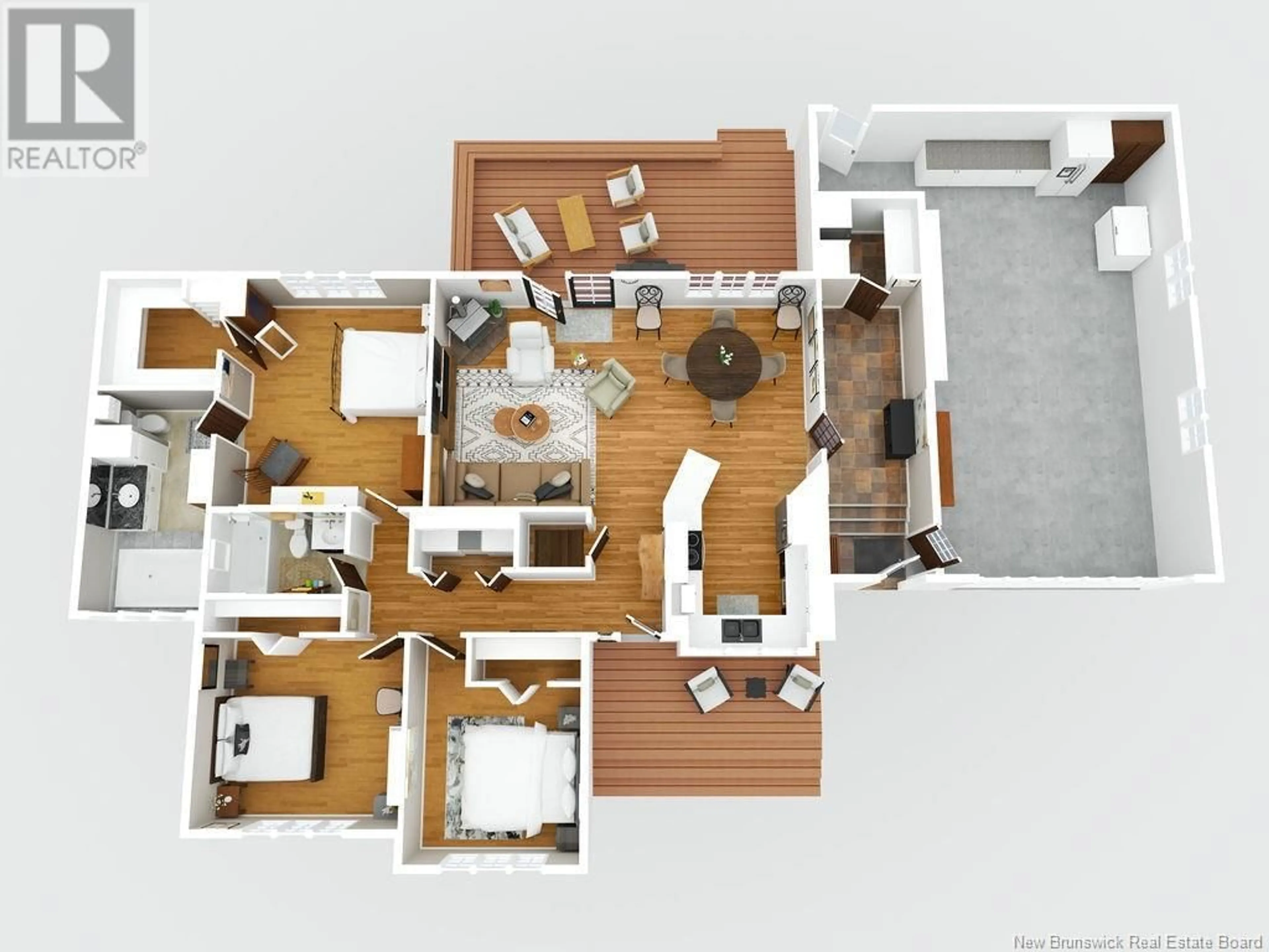 Floor plan for 5147 117 Route, Baie-Sainte-Anne New Brunswick E9A1R1