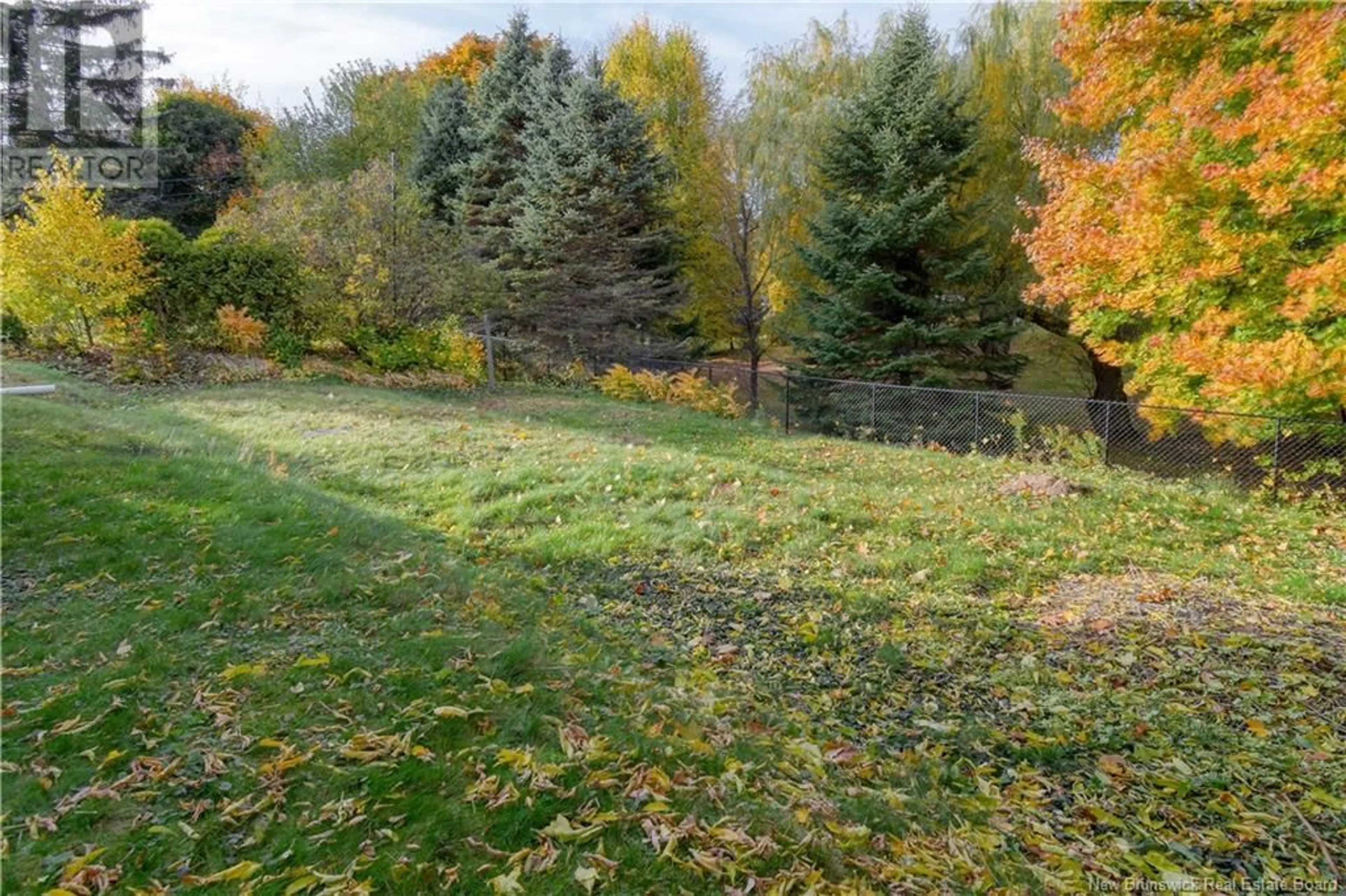 Patio, the fenced backyard for 59 Glenwood, Moncton New Brunswick E1A2M8