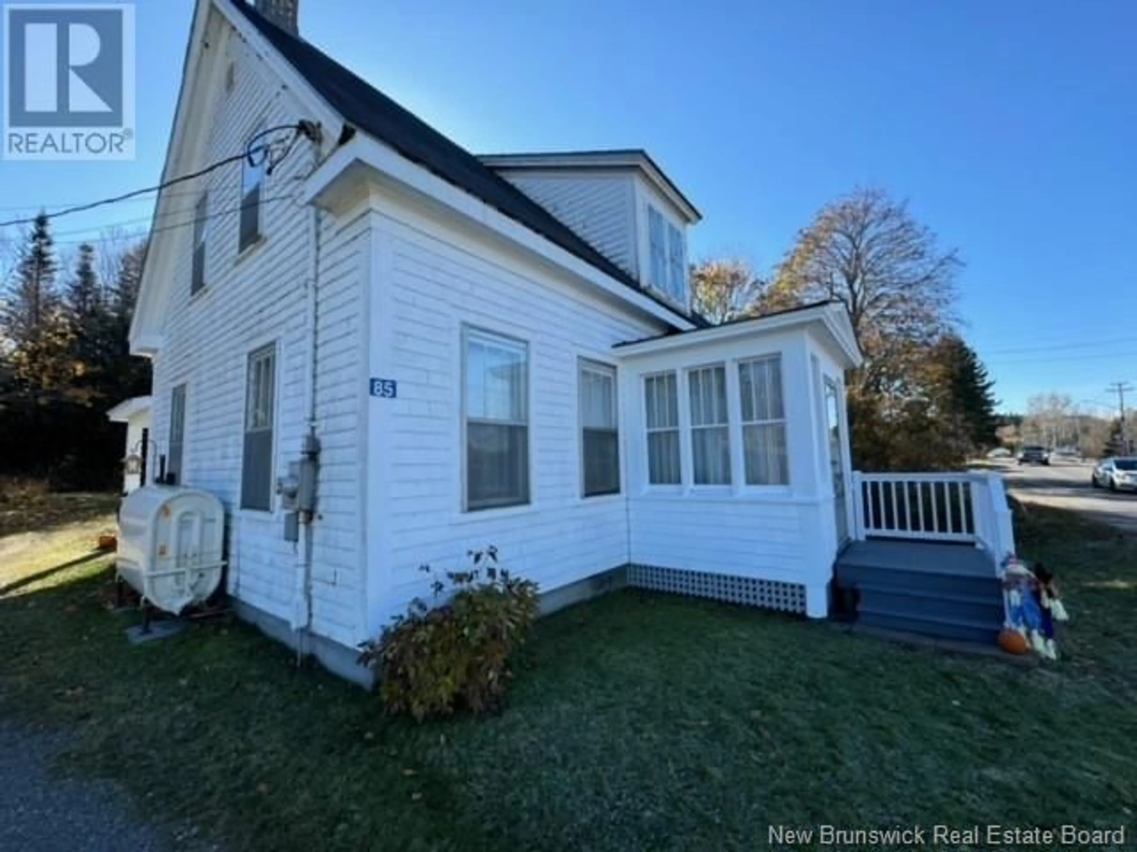 Frontside or backside of a home, the front or back of building for 85 Letete Road, St George New Brunswick E5C3H5