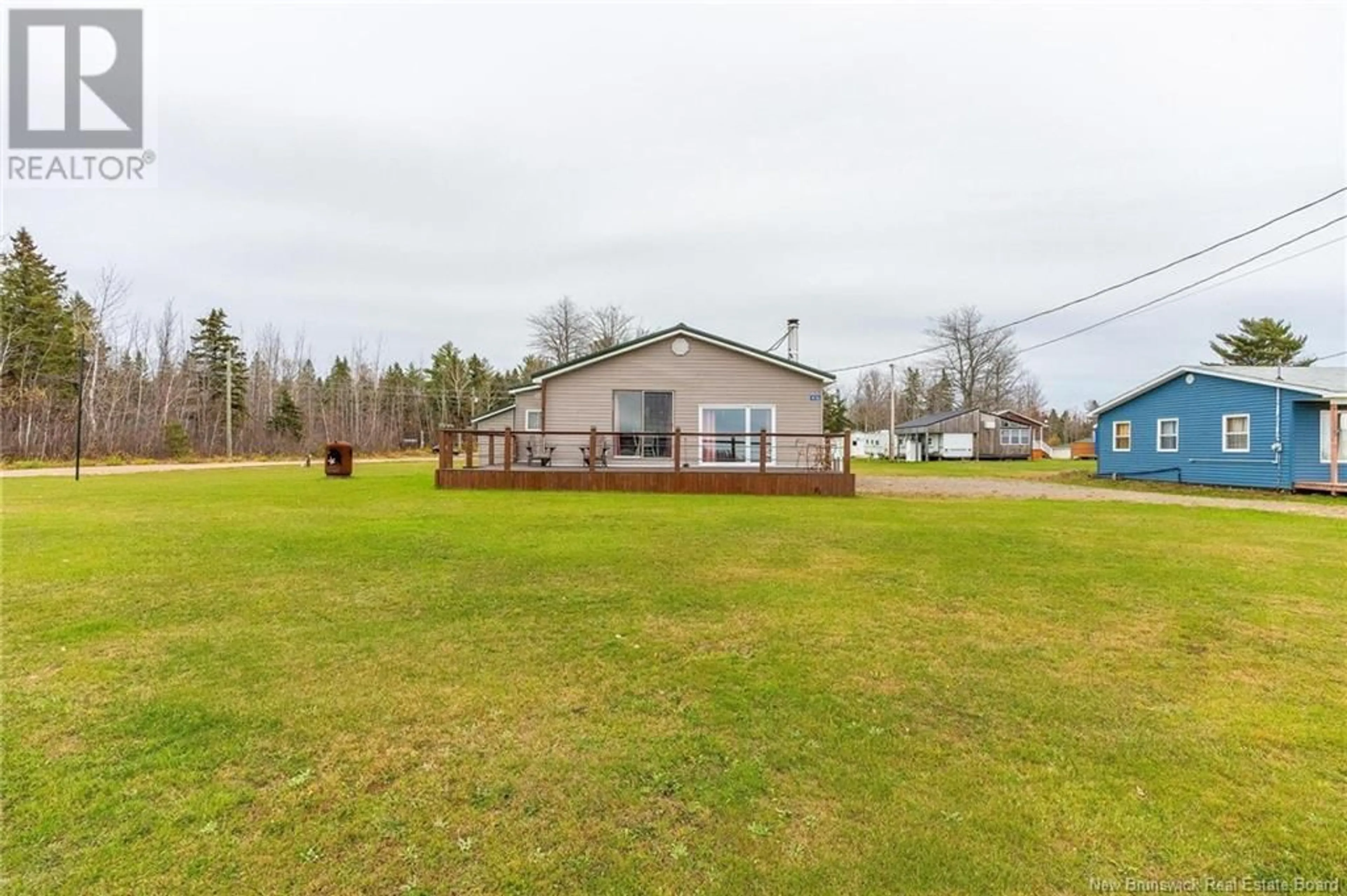 A pic from outside/outdoor area/front of a property/back of a property/a pic from drone, water/lake/river/ocean view for 416 BAS-DE-L'ALLEE ROAD, Richibouctou-Village New Brunswick E4W1A3