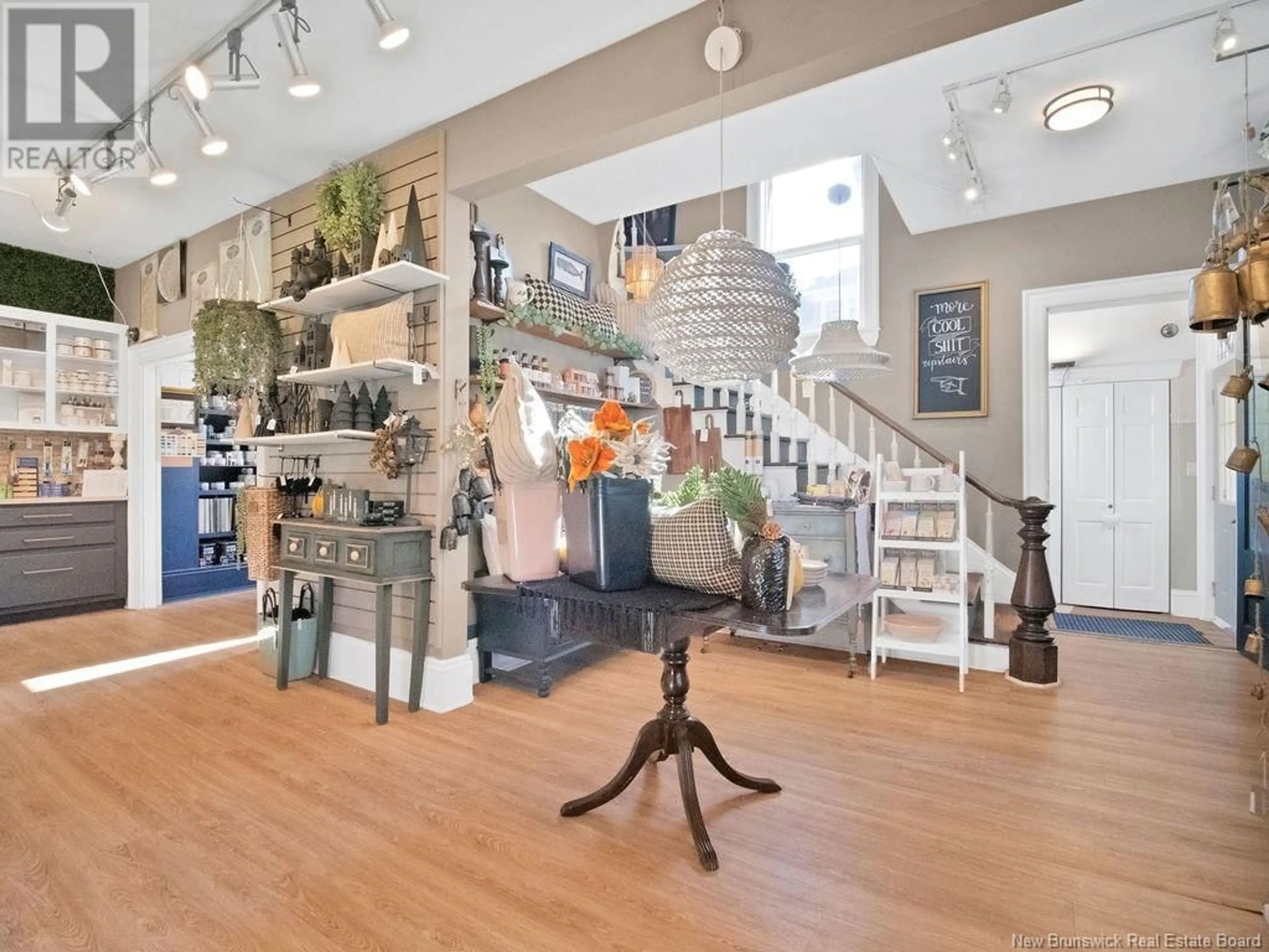 Indoor foyer, wood floors for 179 Bonaccord Street, Moncton New Brunswick E1C5L8