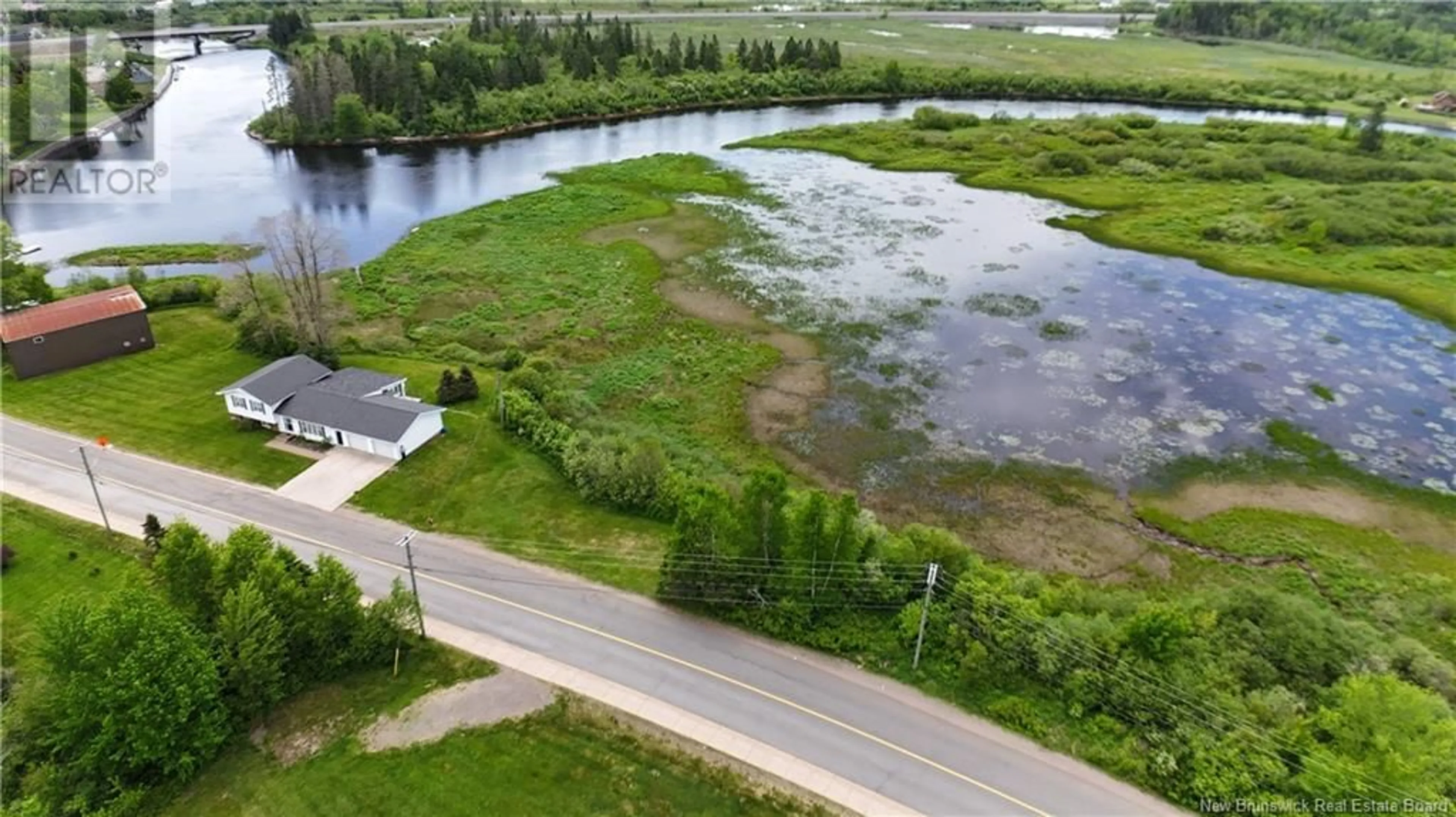 A pic from exterior of the house or condo, the view of lake or river for 83 Riverview Avenue, St George New Brunswick E5C1B1