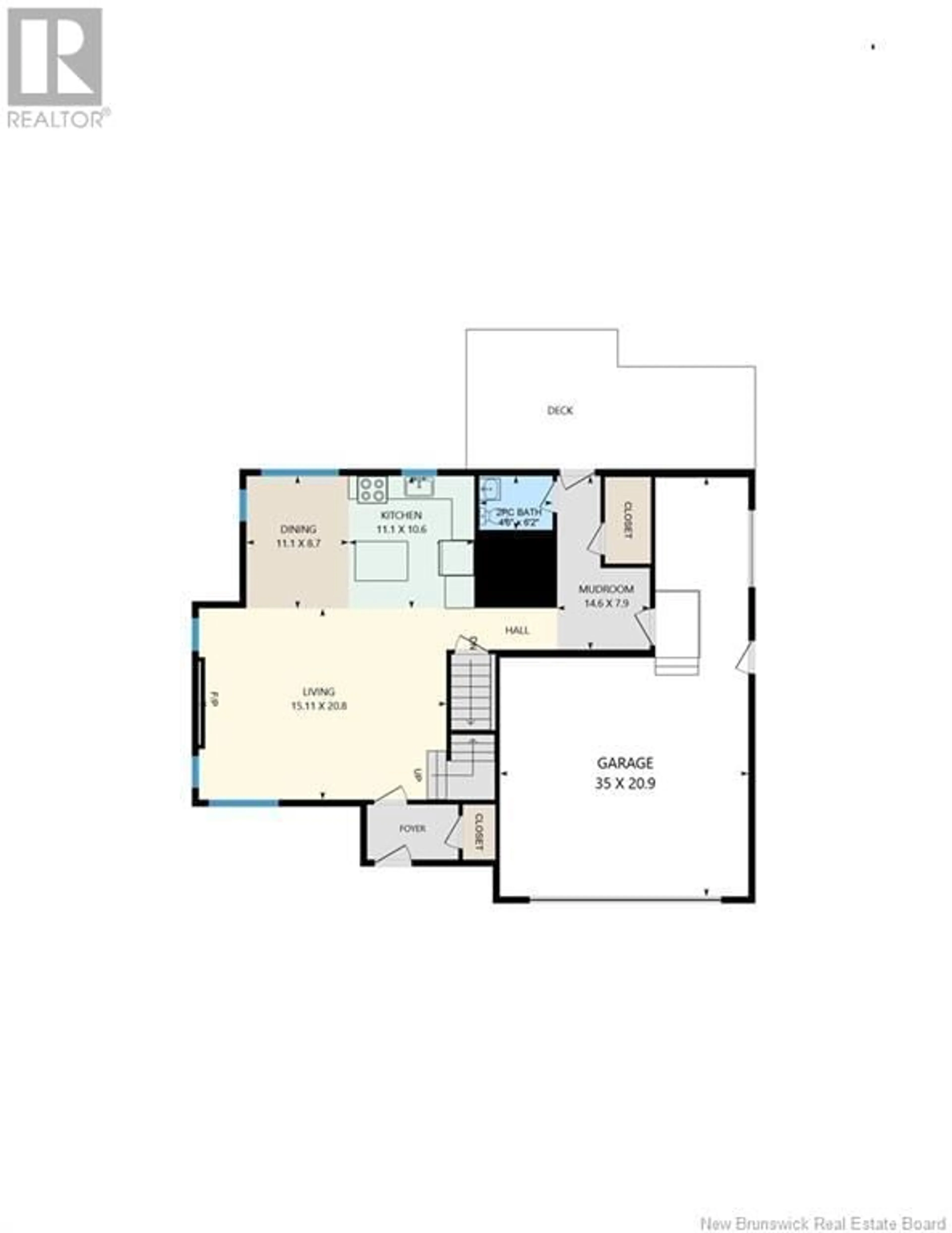 Floor plan for 76 Patriot Court, Upper Coverdale New Brunswick E1J0B7