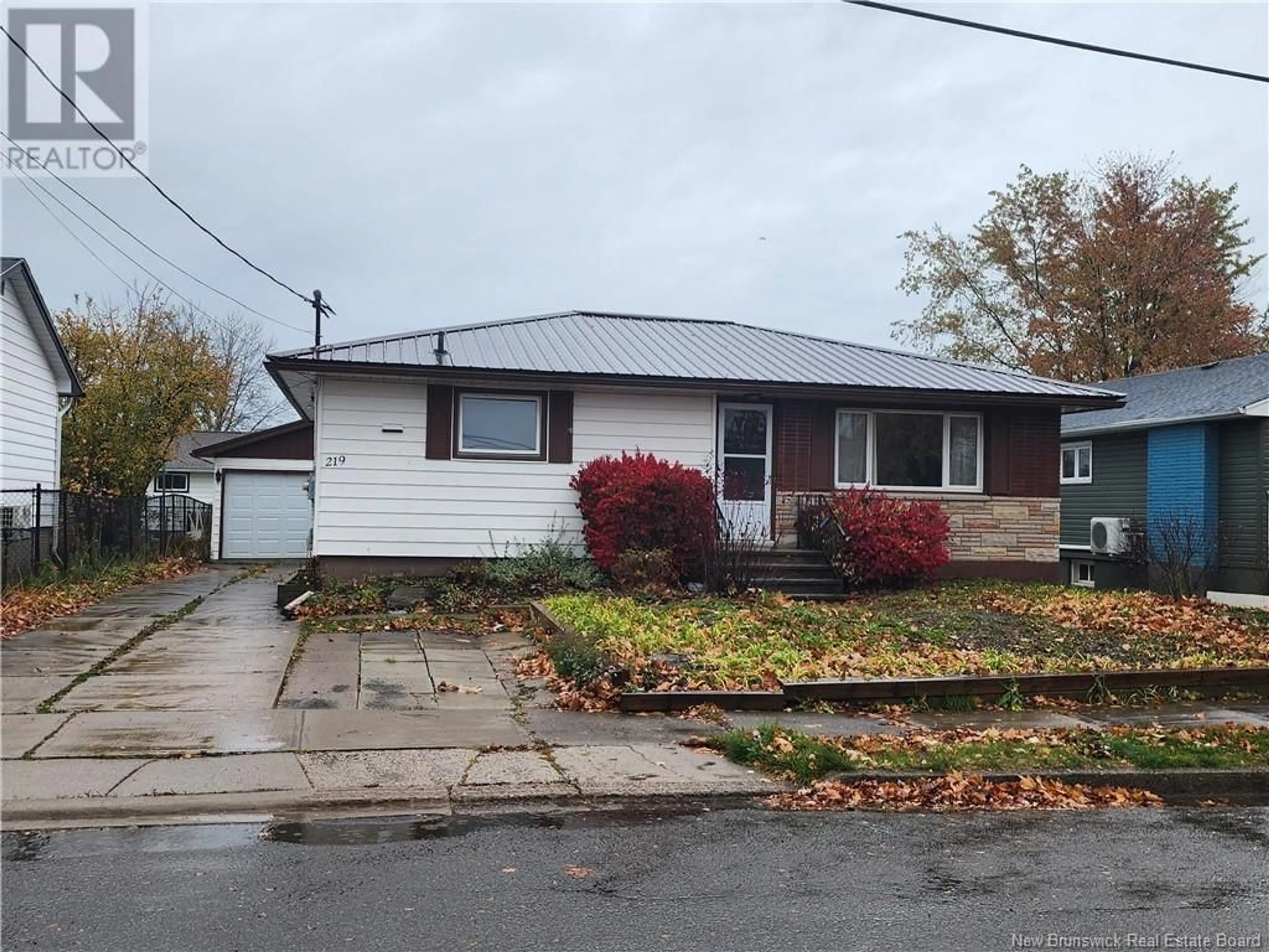 Frontside or backside of a home, the street view for 219 cole Avenue, Moncton New Brunswick E1C8G4