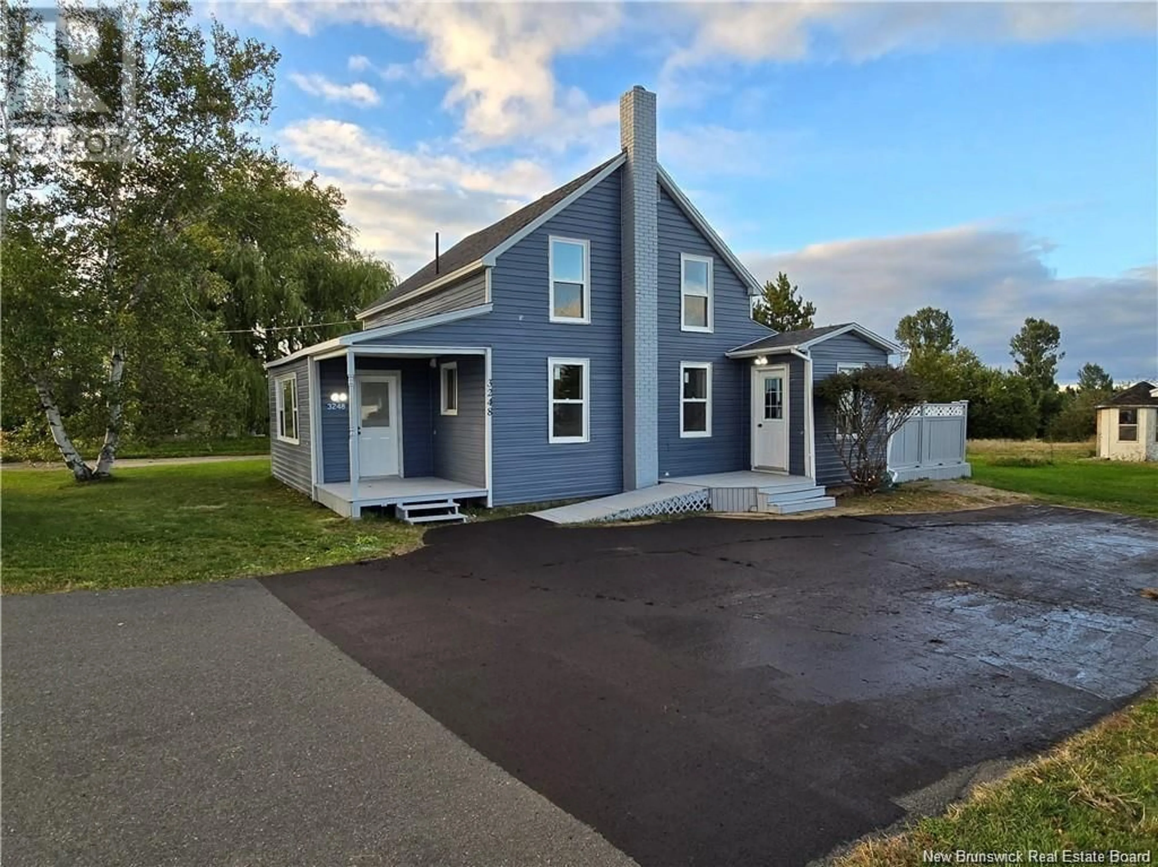 Frontside or backside of a home, cottage for 3248 Brideau, Tracadie New Brunswick E1X1A5