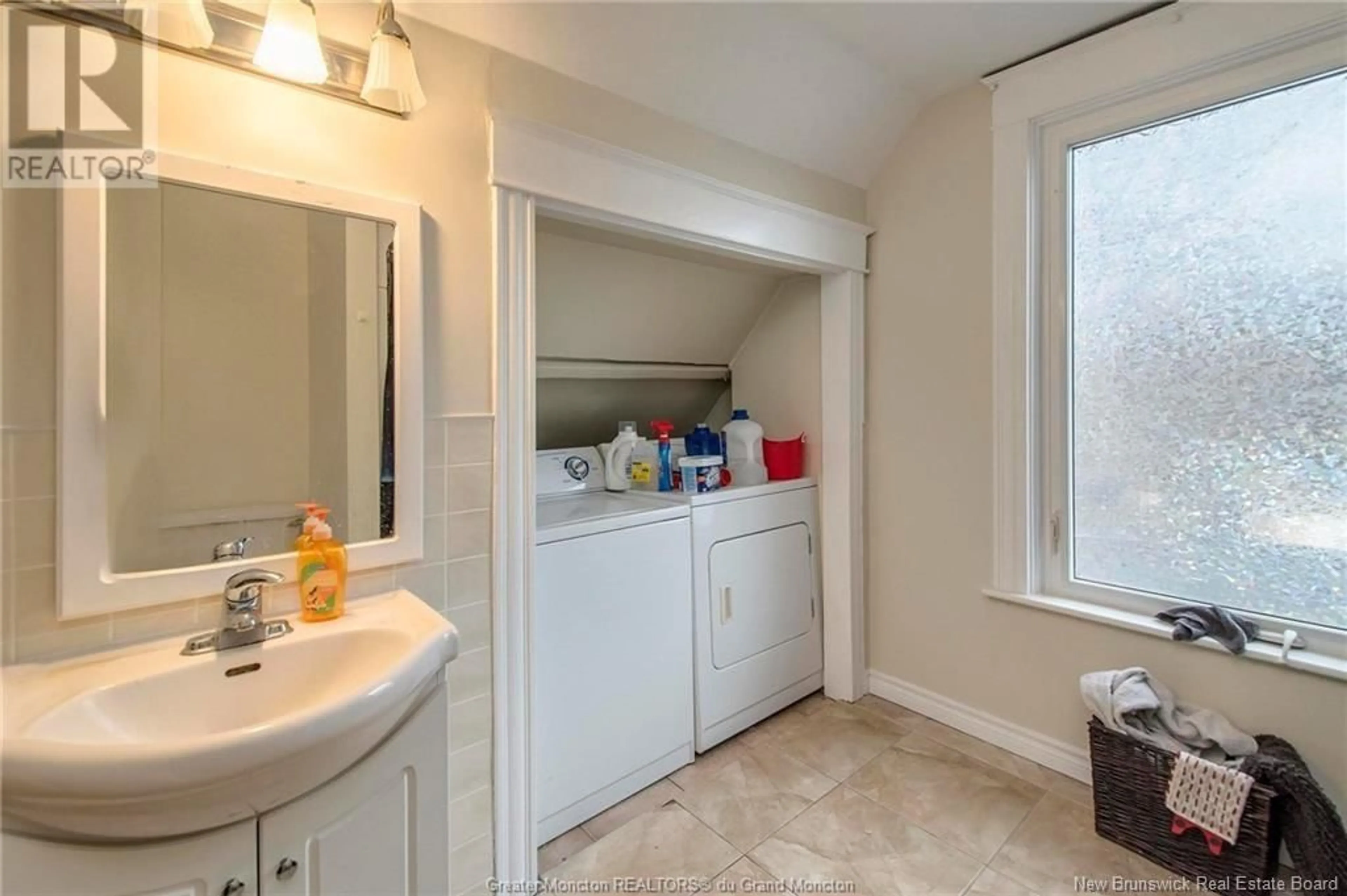 Bathroom, ceramic floors for 14 Estabrooks Street, Sackville New Brunswick E4L3W7