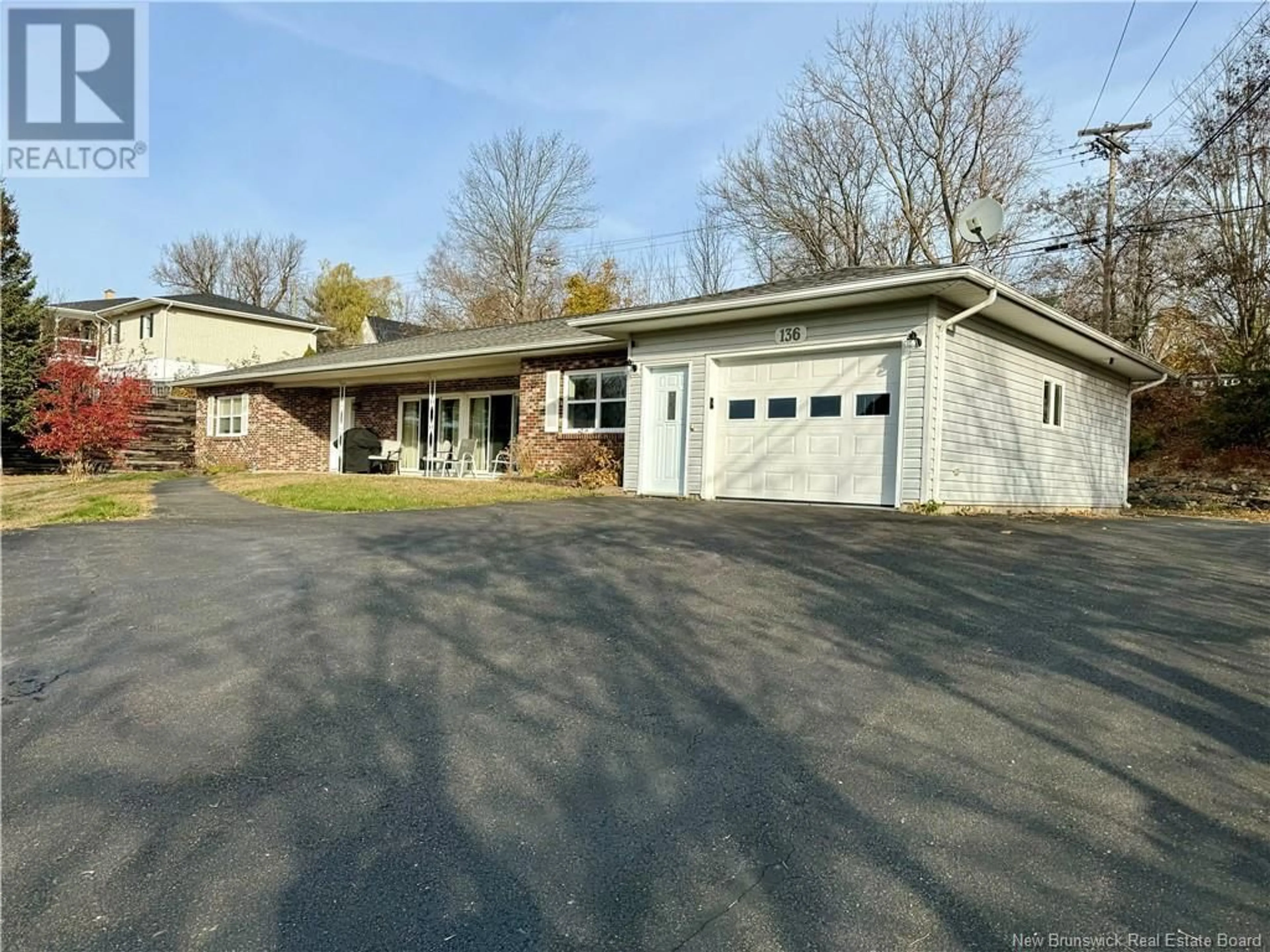 A pic from exterior of the house or condo, the front or back of building for 136 Water Street, Woodstock New Brunswick E7M2Y8