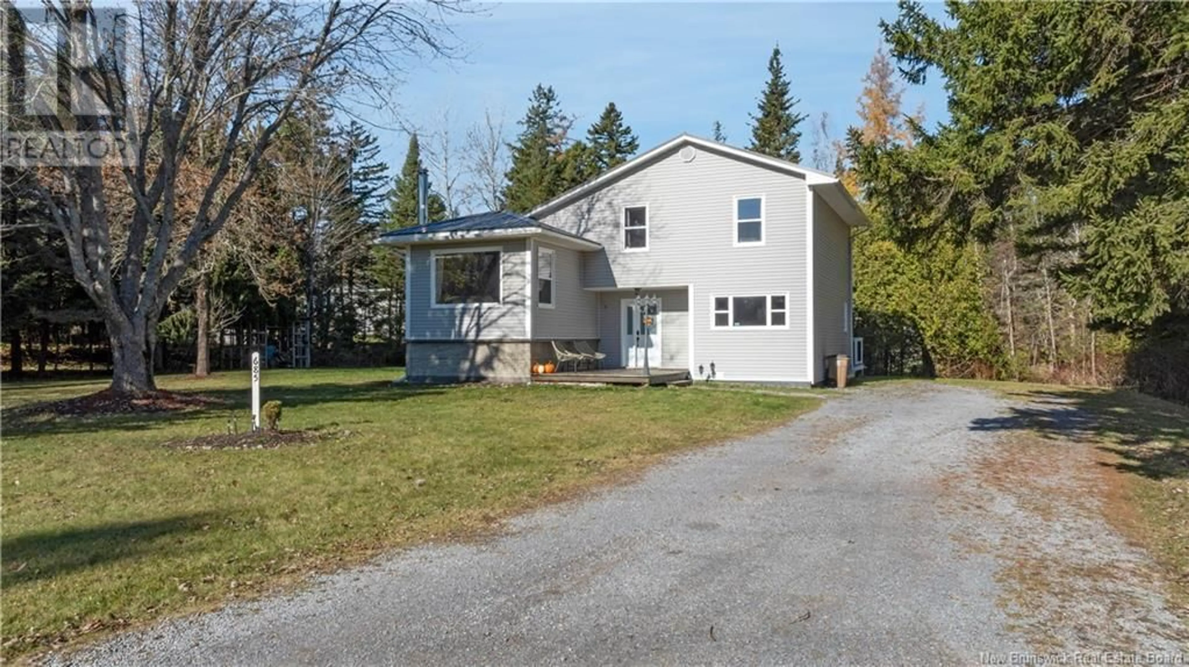 Frontside or backside of a home, cottage for 685 Hampton Road, Quispamsis New Brunswick E2G1G1