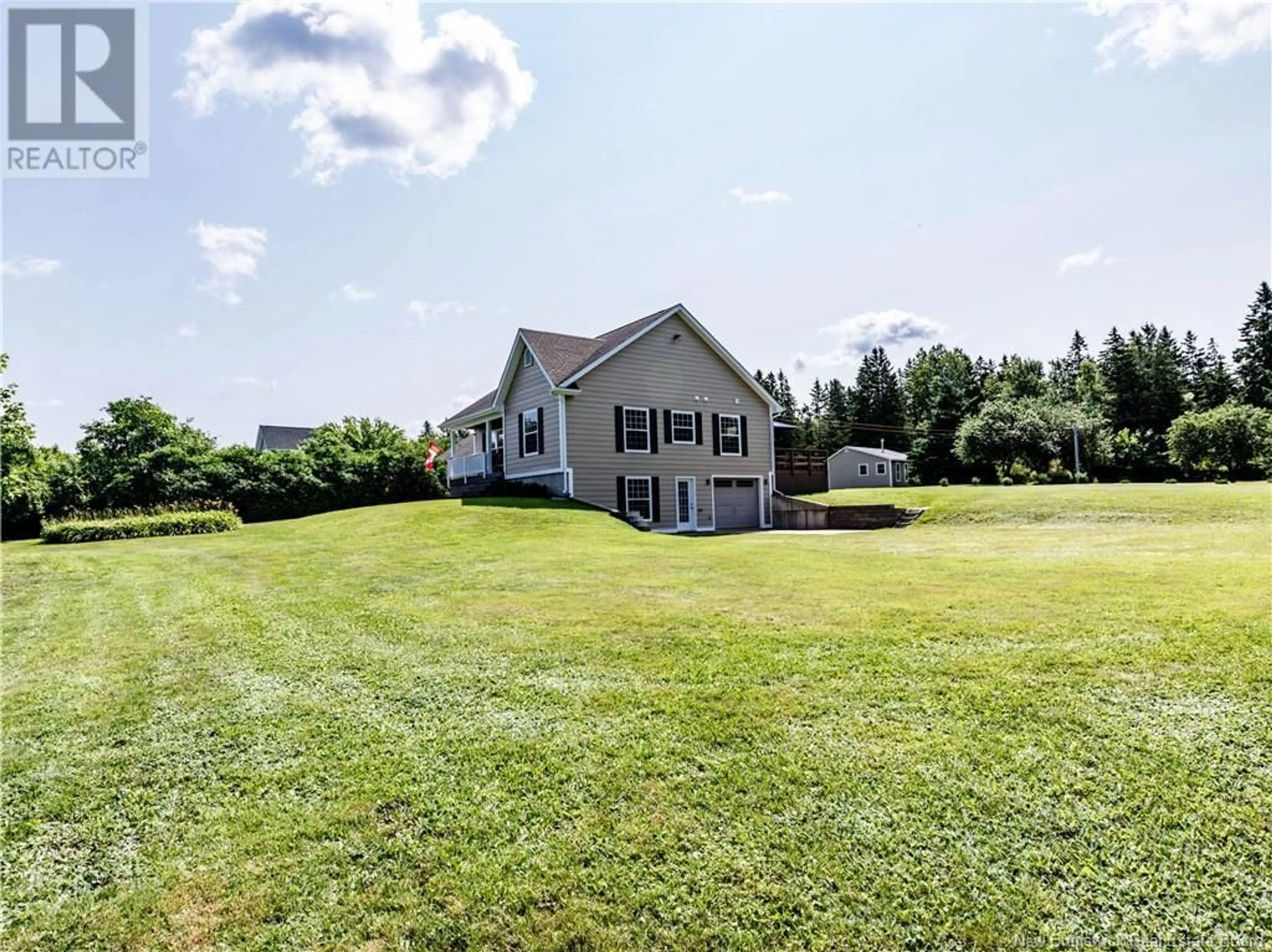 Frontside or backside of a home, the fenced backyard for 136 S Shediac River, Shediac River New Brunswick E4R1Y3