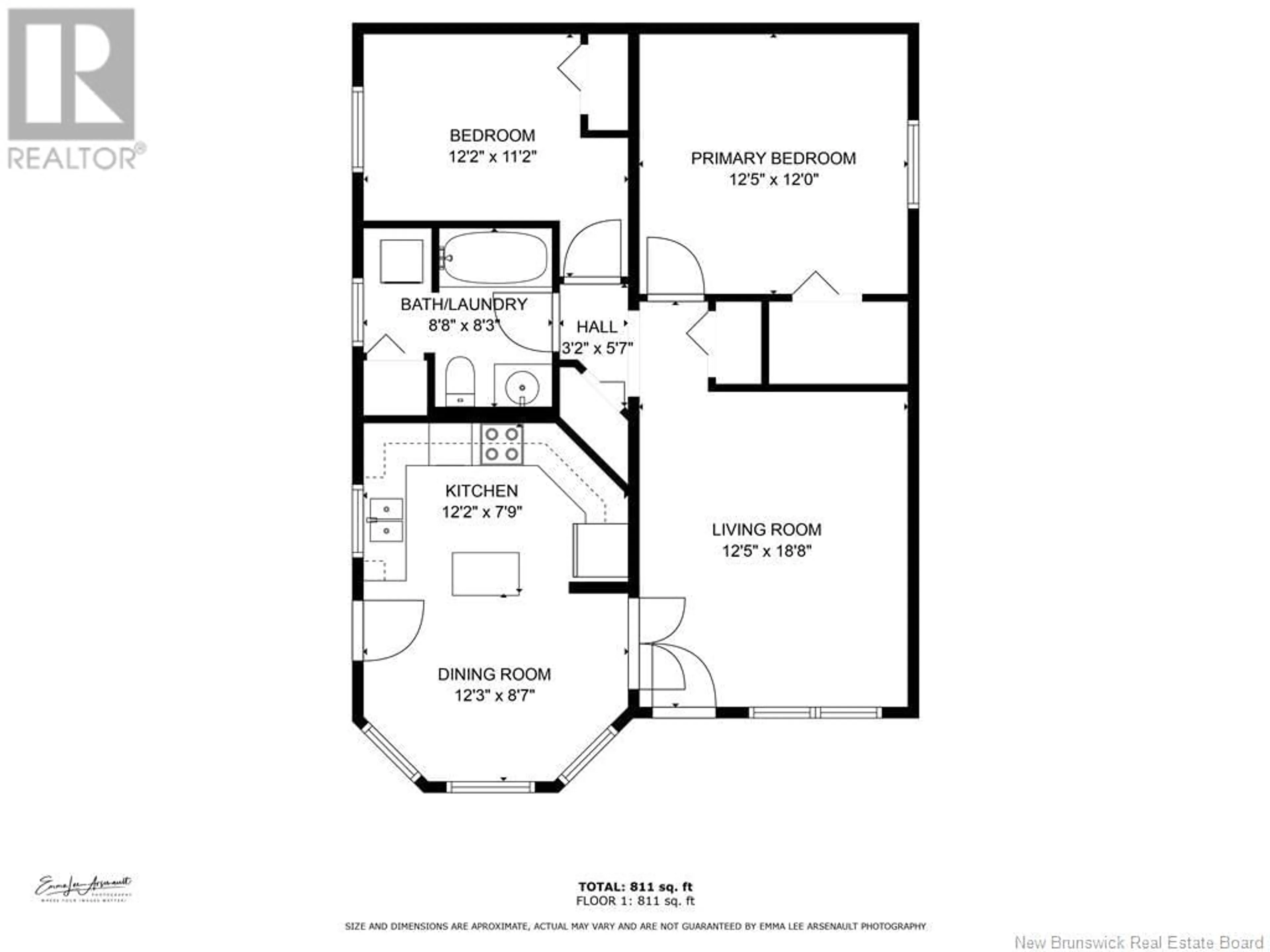 Floor plan for 22 Jessica, Dieppe New Brunswick E1A7S6