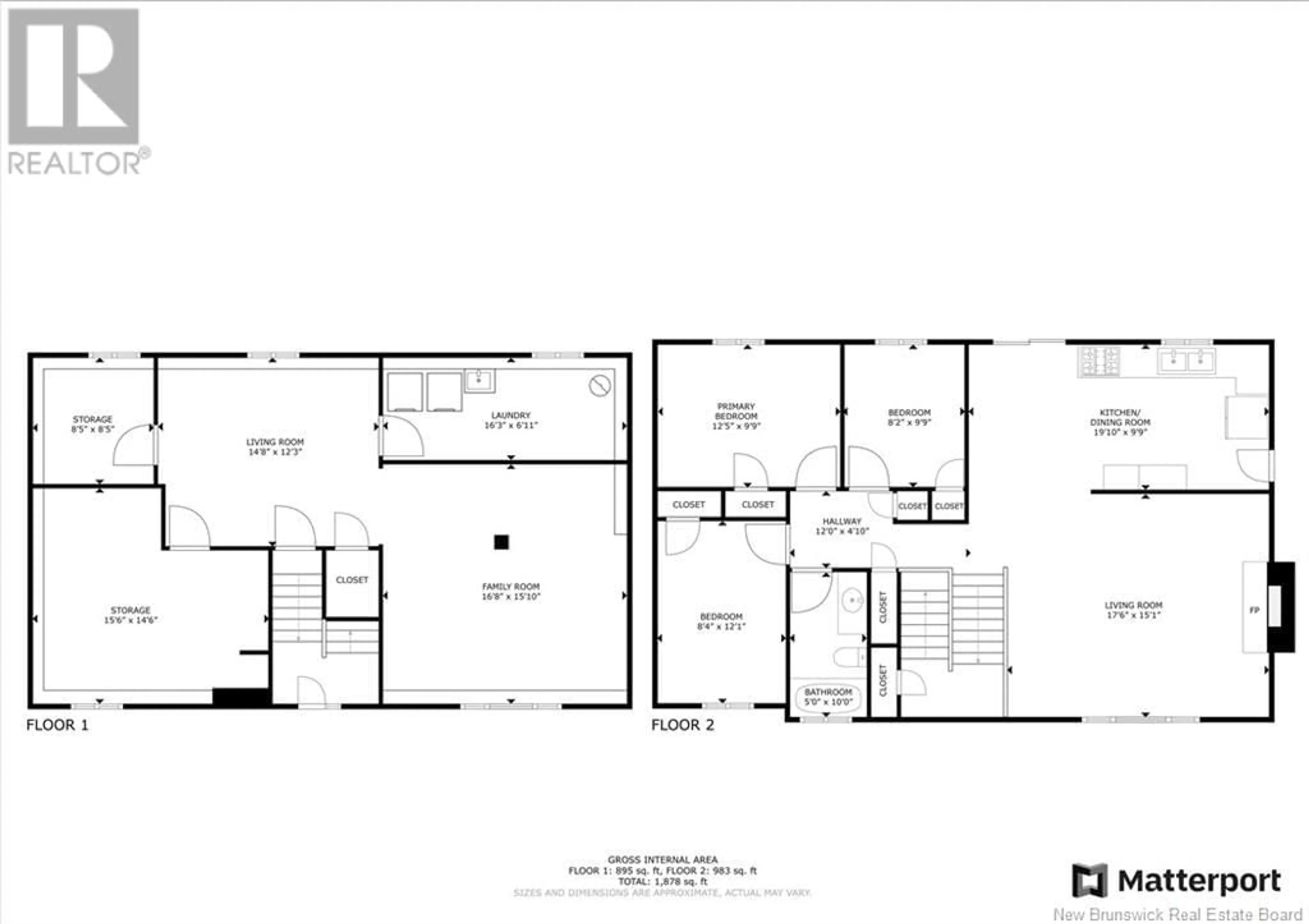 Floor plan for 25 Howe Avenue, Beaver Dam New Brunswick E3B8A4