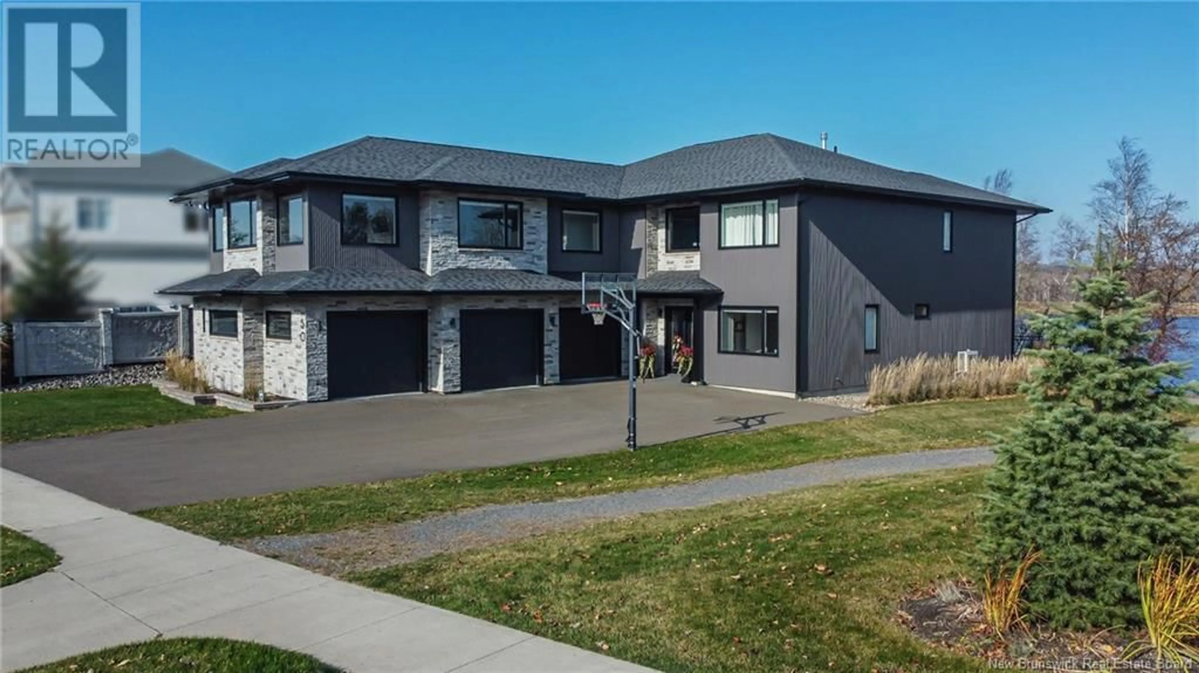 Frontside or backside of a home, the street view for 50 Still Water Crescent, Fredericton New Brunswick E3B0V8