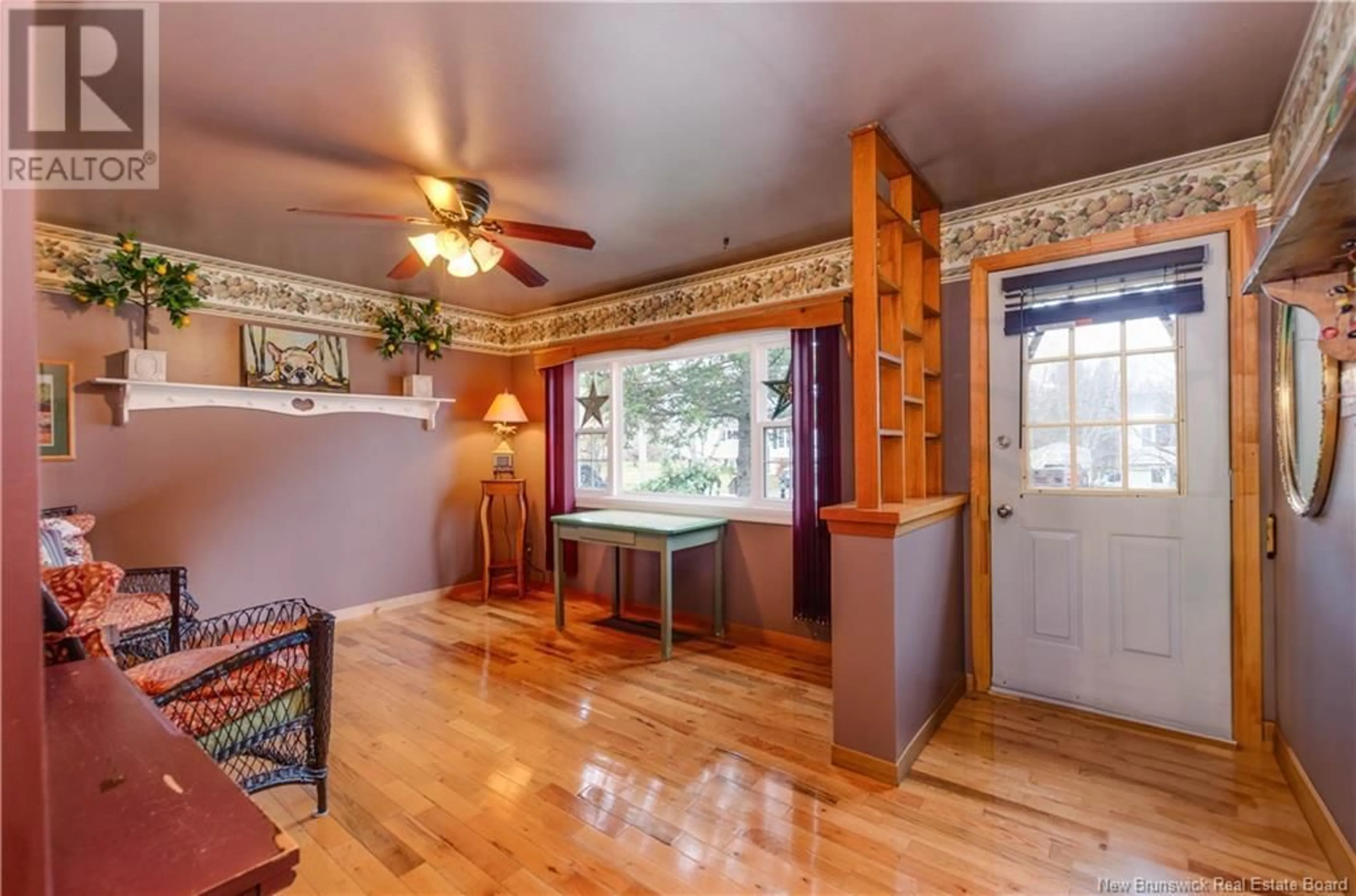 Dining room, wood floors, cottage for 105 Lawson Avenue, Riverview New Brunswick E1B4B7