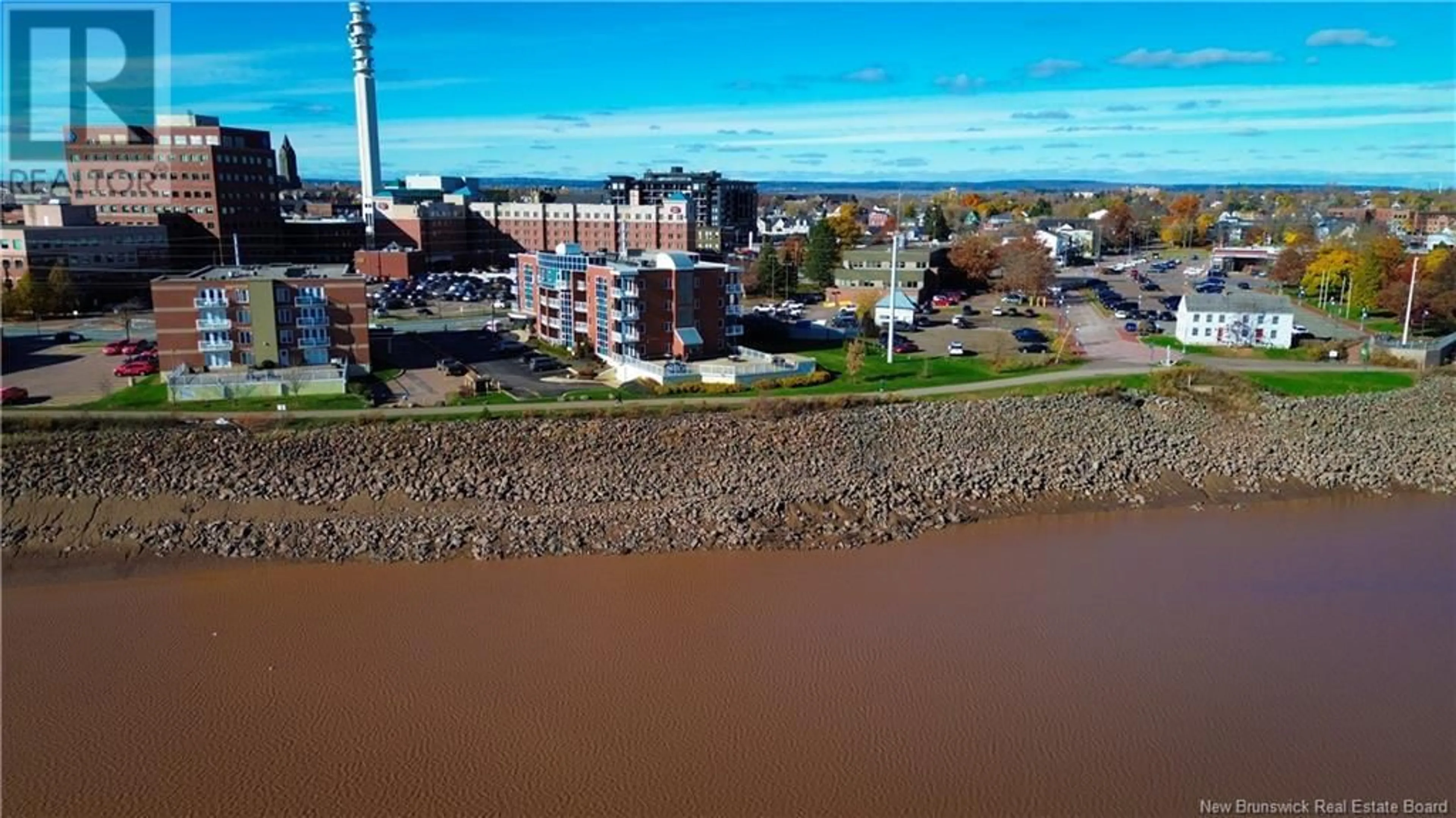 A pic from exterior of the house or condo, the view of lake or river for 50 Assomption Boulevard Unit# 400, Moncton New Brunswick E1C0C5