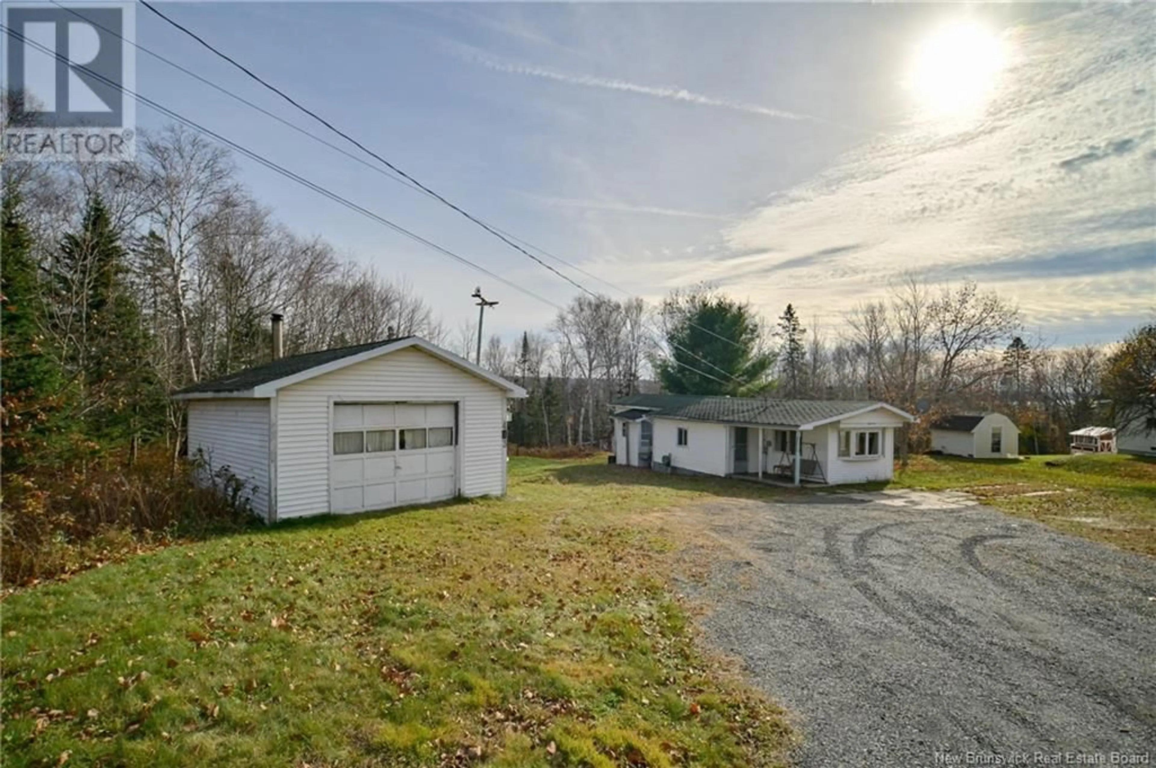 A pic from outside/outdoor area/front of a property/back of a property/a pic from drone, unknown for 403 ROUTE 105 ROUTE, Keswick Ridge New Brunswick E6L1A8