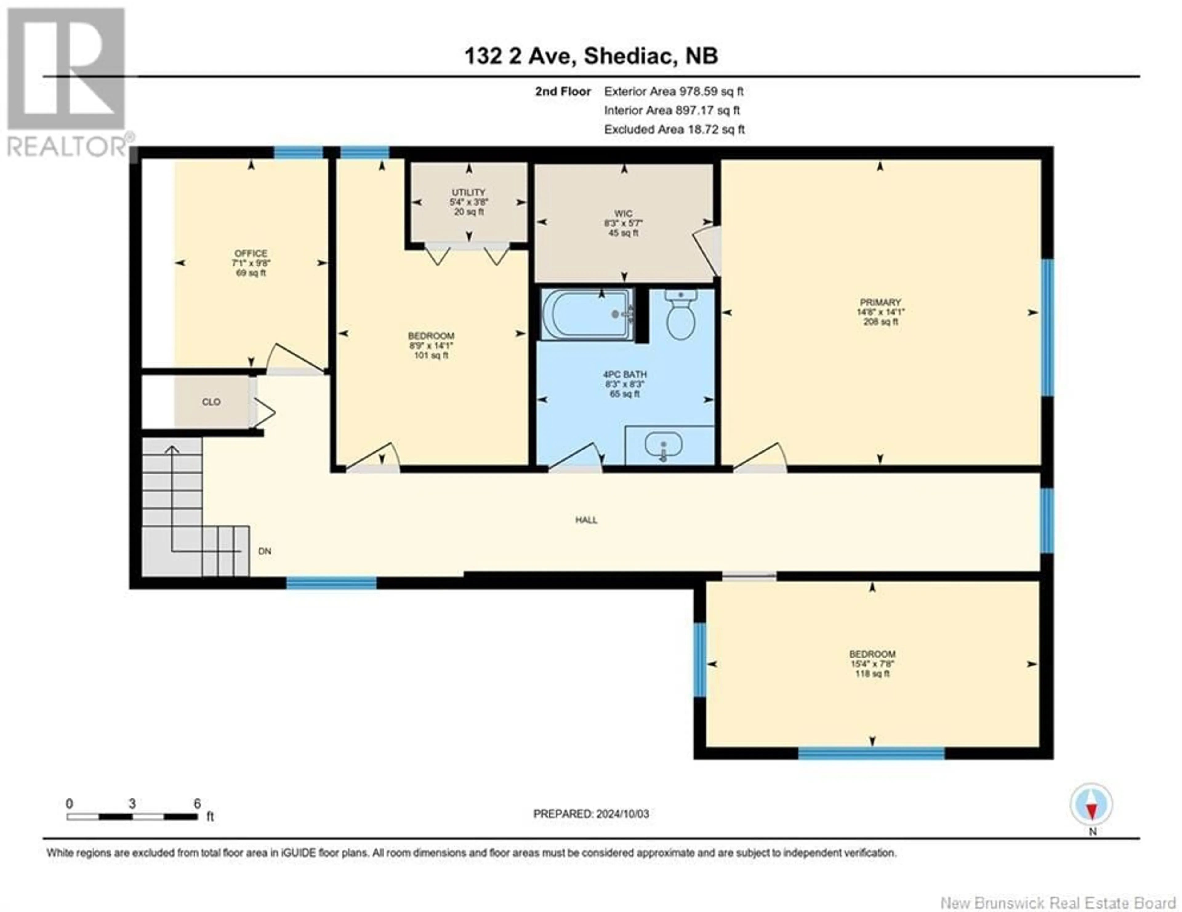 Floor plan for 132 Second Avenue, Shediac New Brunswick E4P5C7