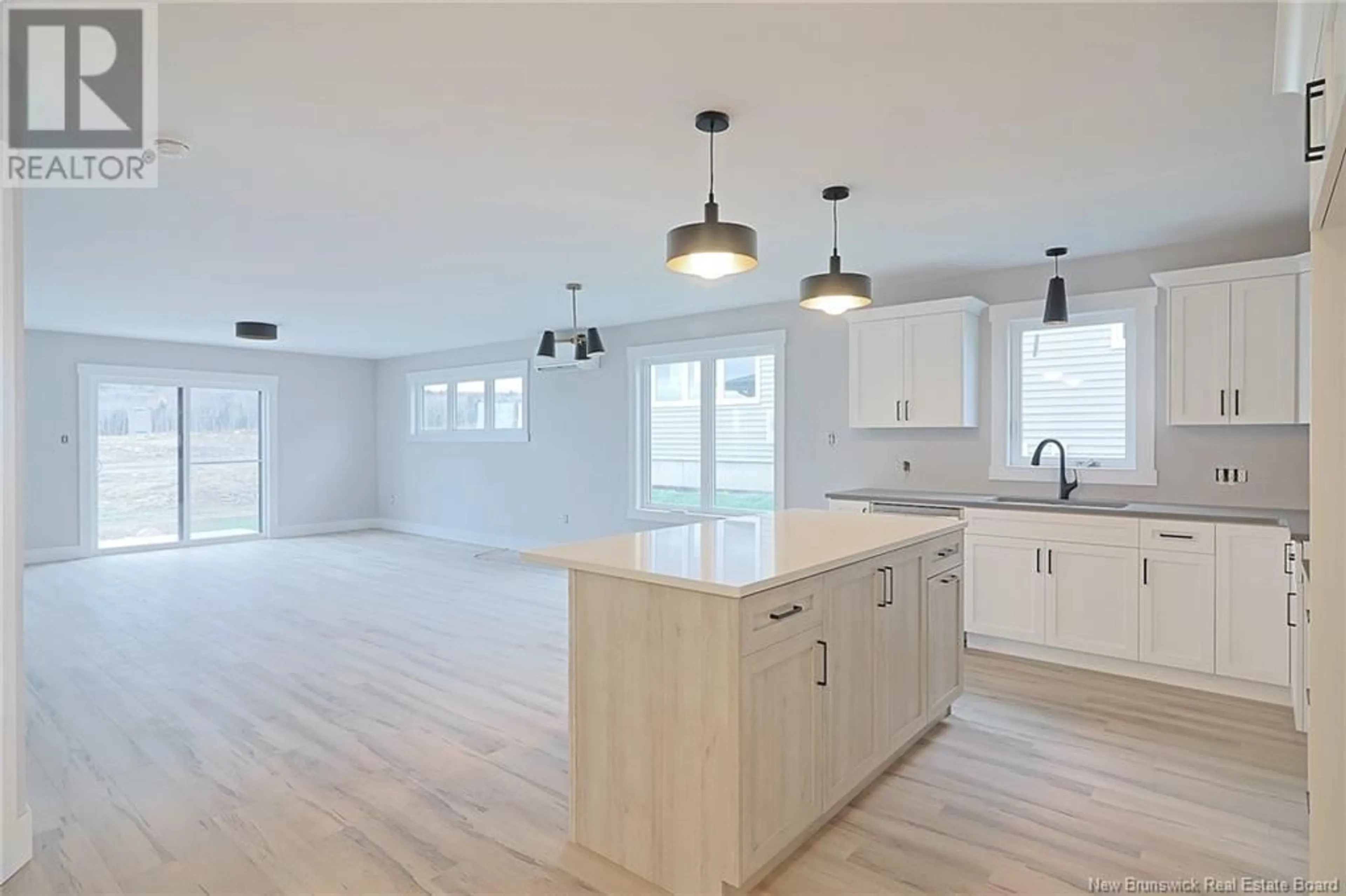 Open concept kitchen for 117 Attenborough Drive, Fredericton New Brunswick O0O0O0