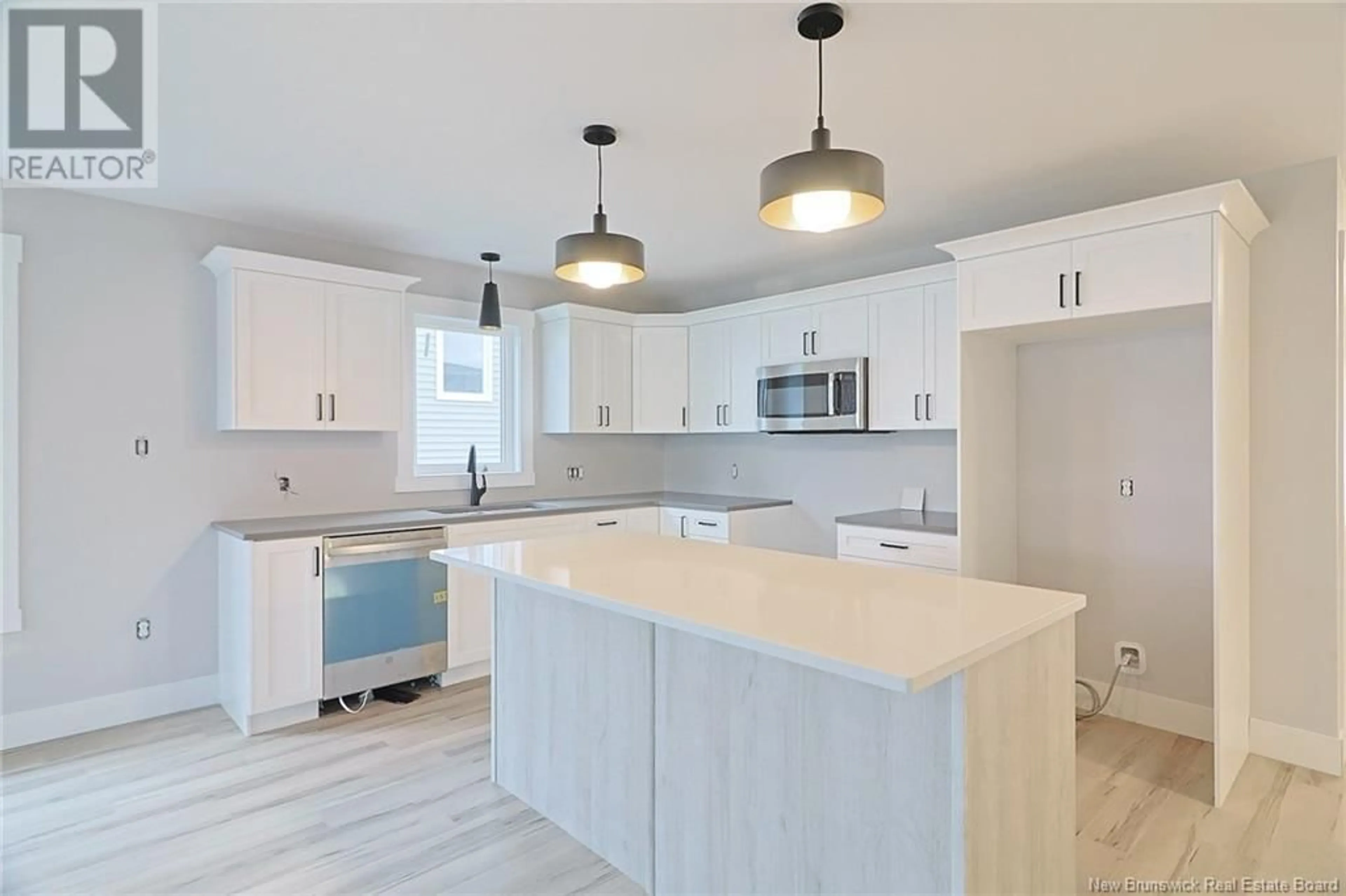 Open concept kitchen for 117 Attenborough Drive, Fredericton New Brunswick O0O0O0