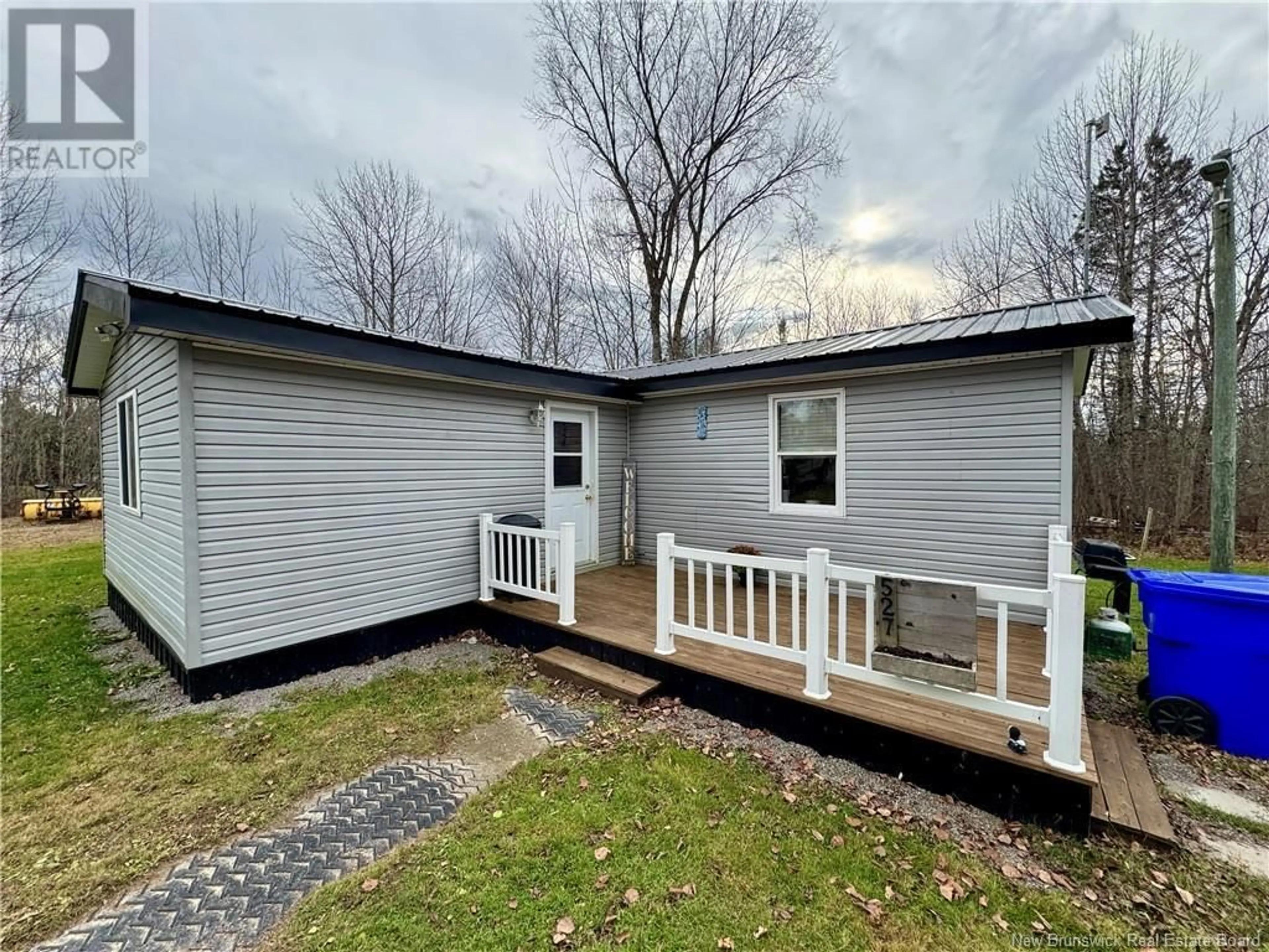 Home with vinyl exterior material for 527 Route 740, Heathland New Brunswick E3L5B2