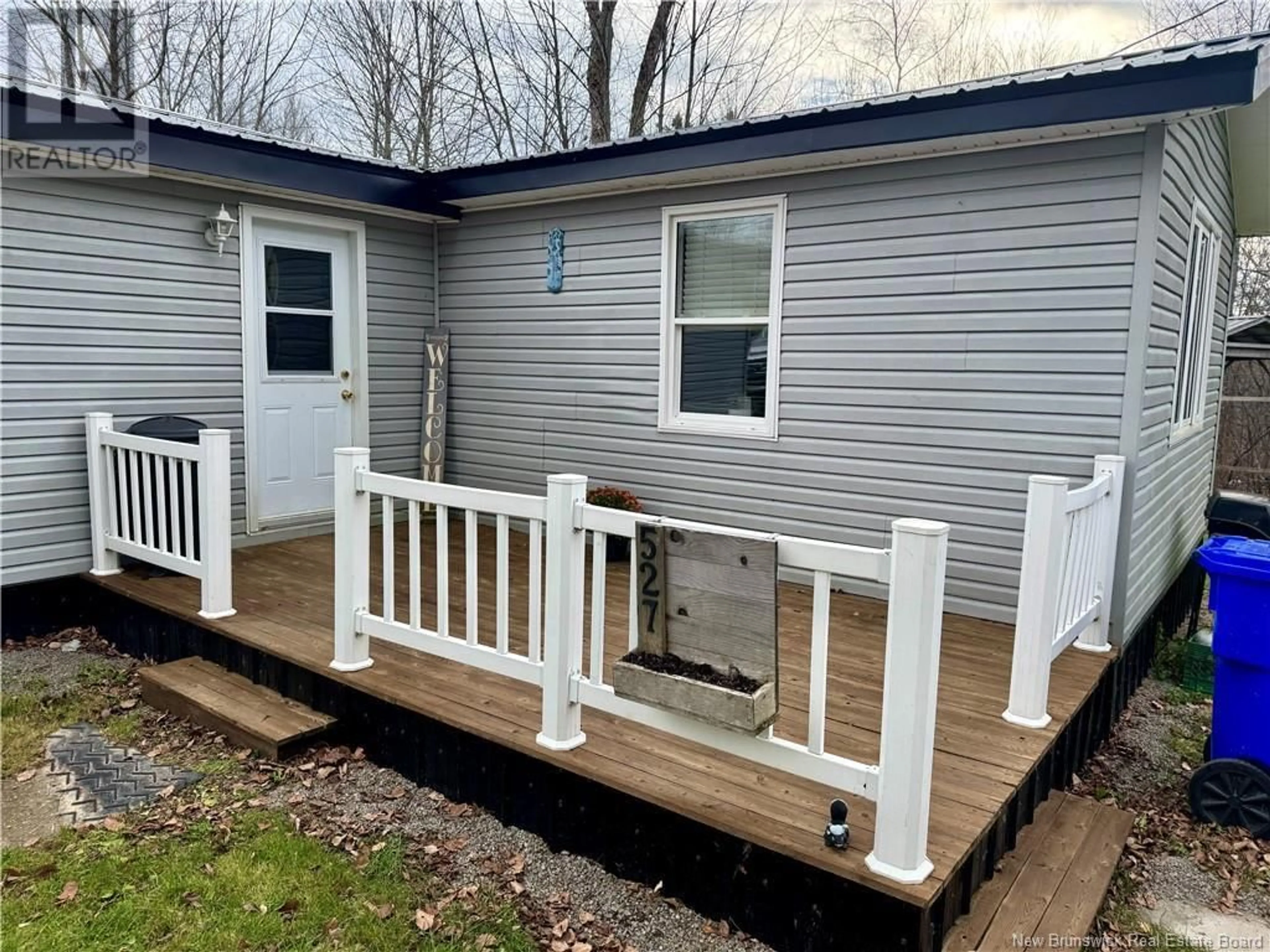 Home with vinyl exterior material for 527 Route 740, Heathland New Brunswick E3L5B2