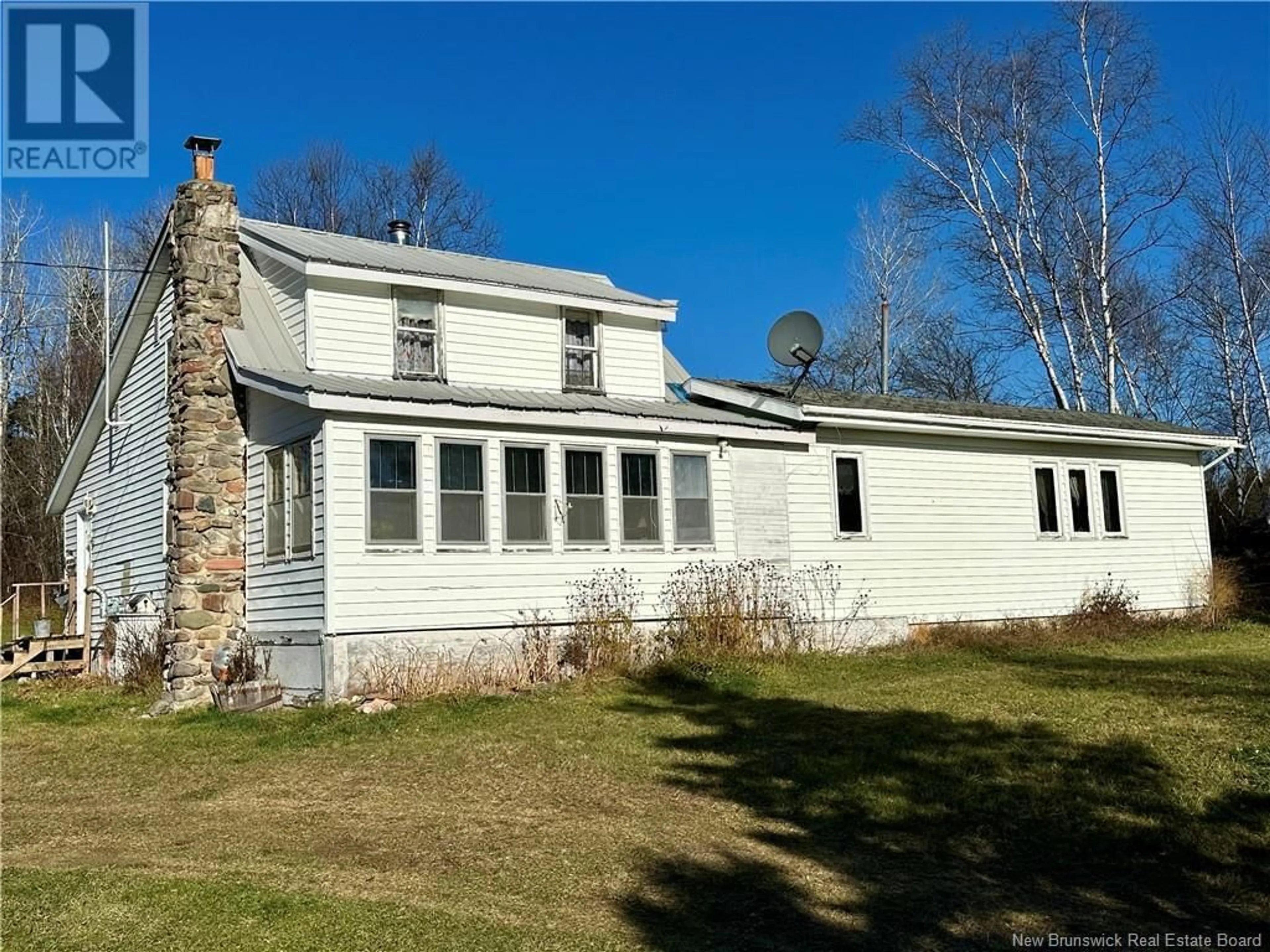 Frontside or backside of a home, the front or back of building for 845 Route 385, Burntland Brook New Brunswick E7G3M2