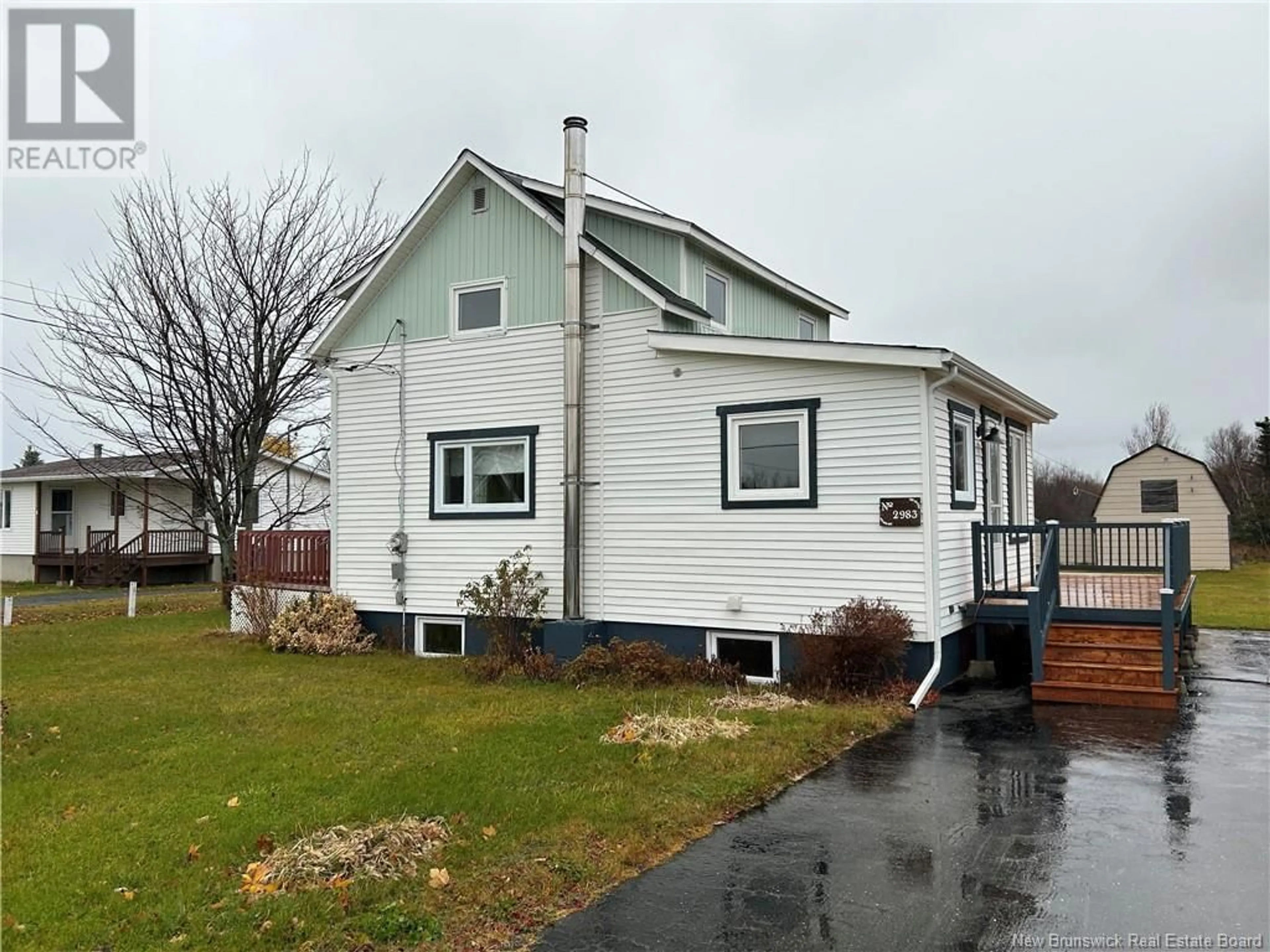 Frontside or backside of a home, the front or back of building for 2983 Chiasson, Caraquet New Brunswick E1W5V6