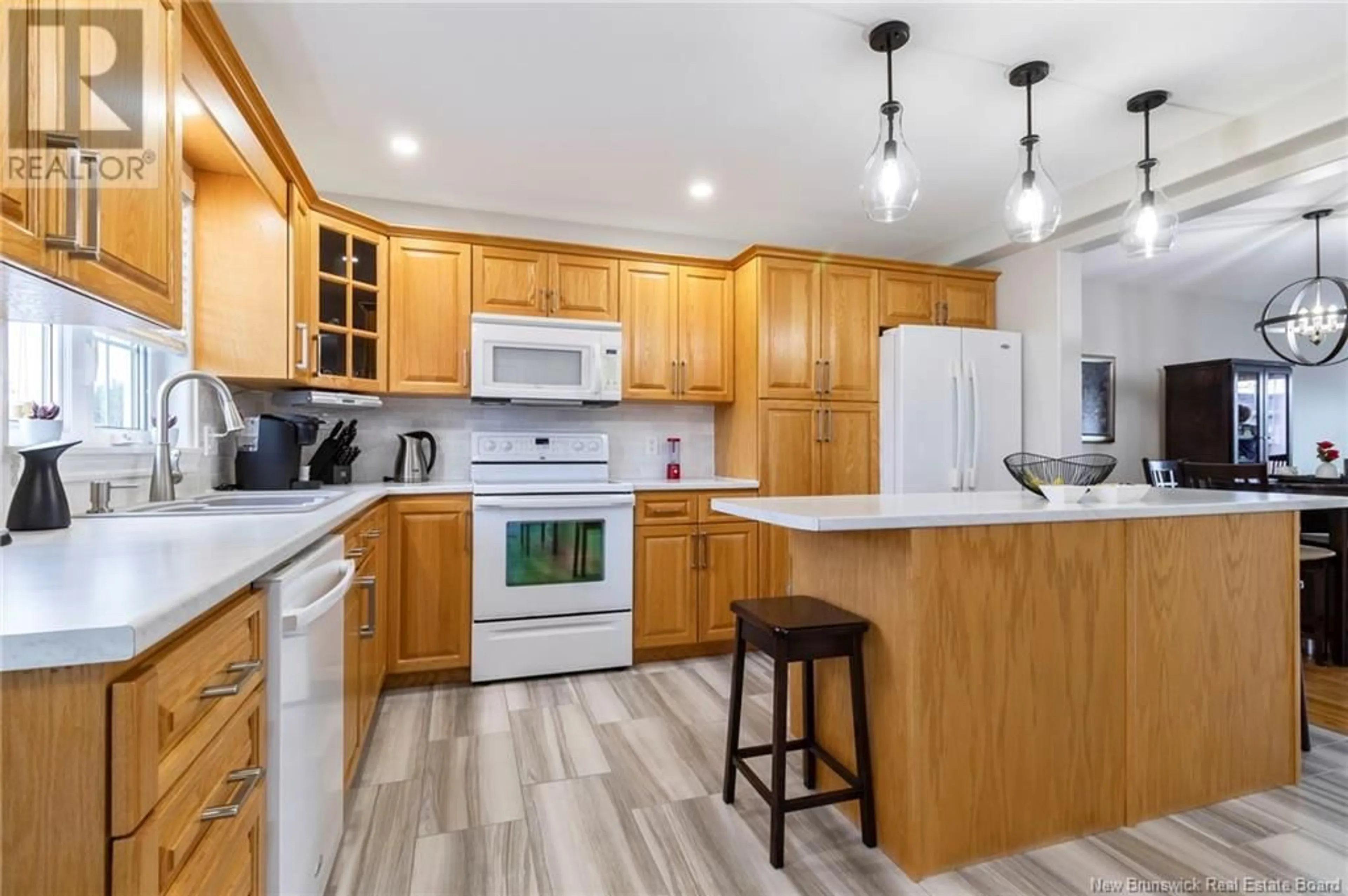 Open concept kitchen for 223 Damien Street Unit# 7, Dieppe New Brunswick E1A5N9