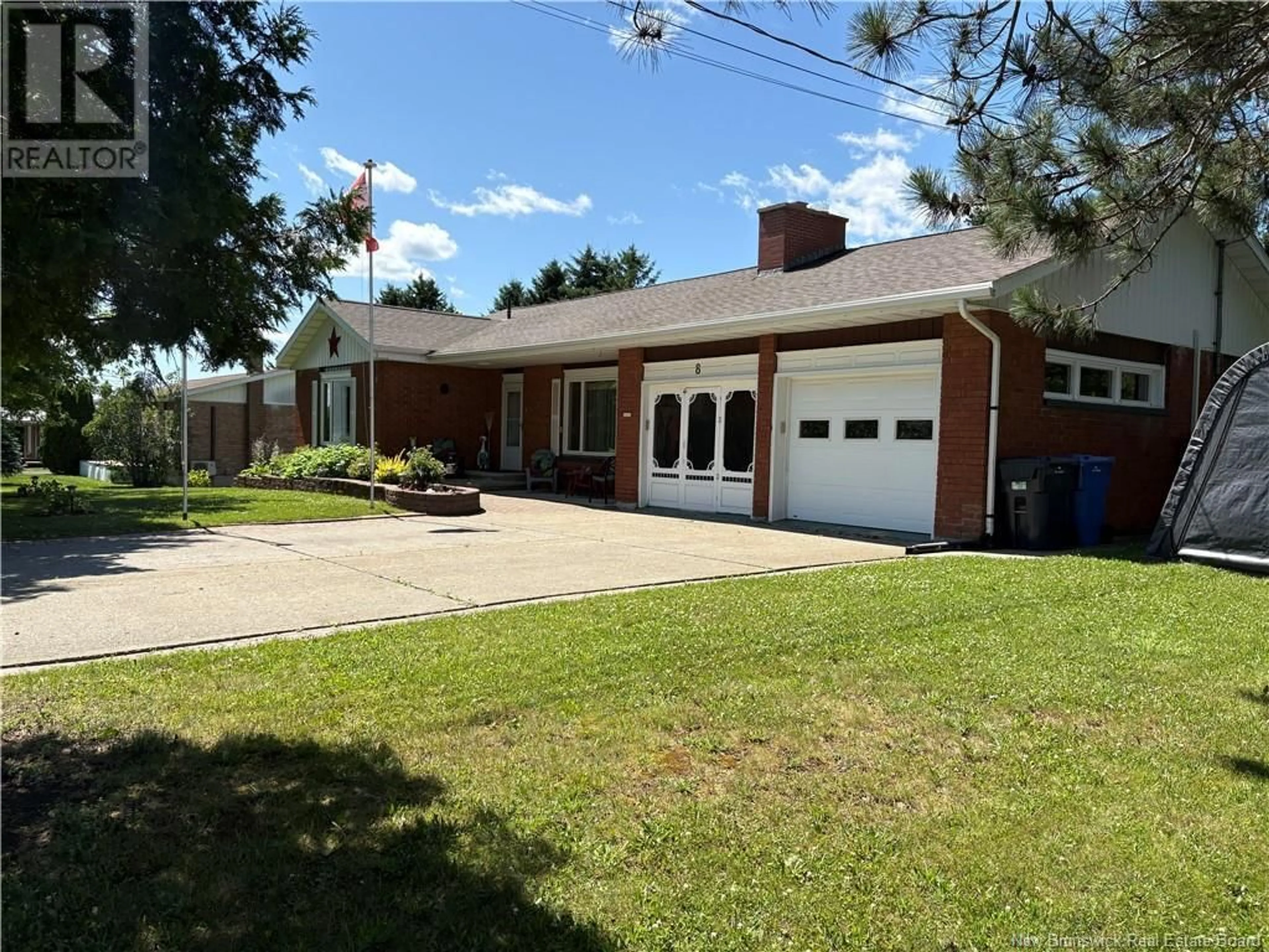 Home with brick exterior material, street for 8 DAIGLE STREET, Saint-Léonard New Brunswick E7E2G5