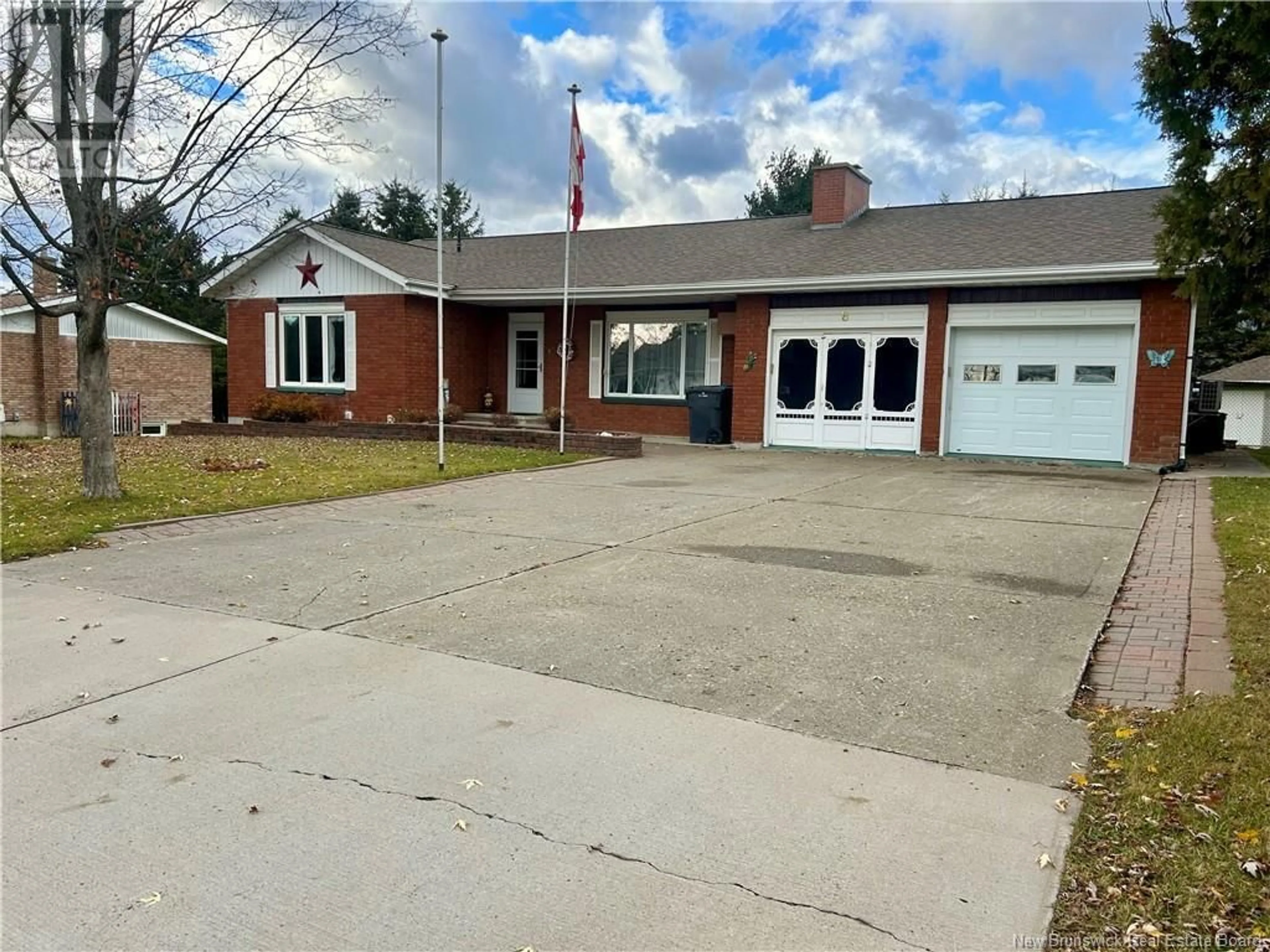 Frontside or backside of a home, the street view for 8 Daigle Street, Saint-Léonard New Brunswick E7E2G5