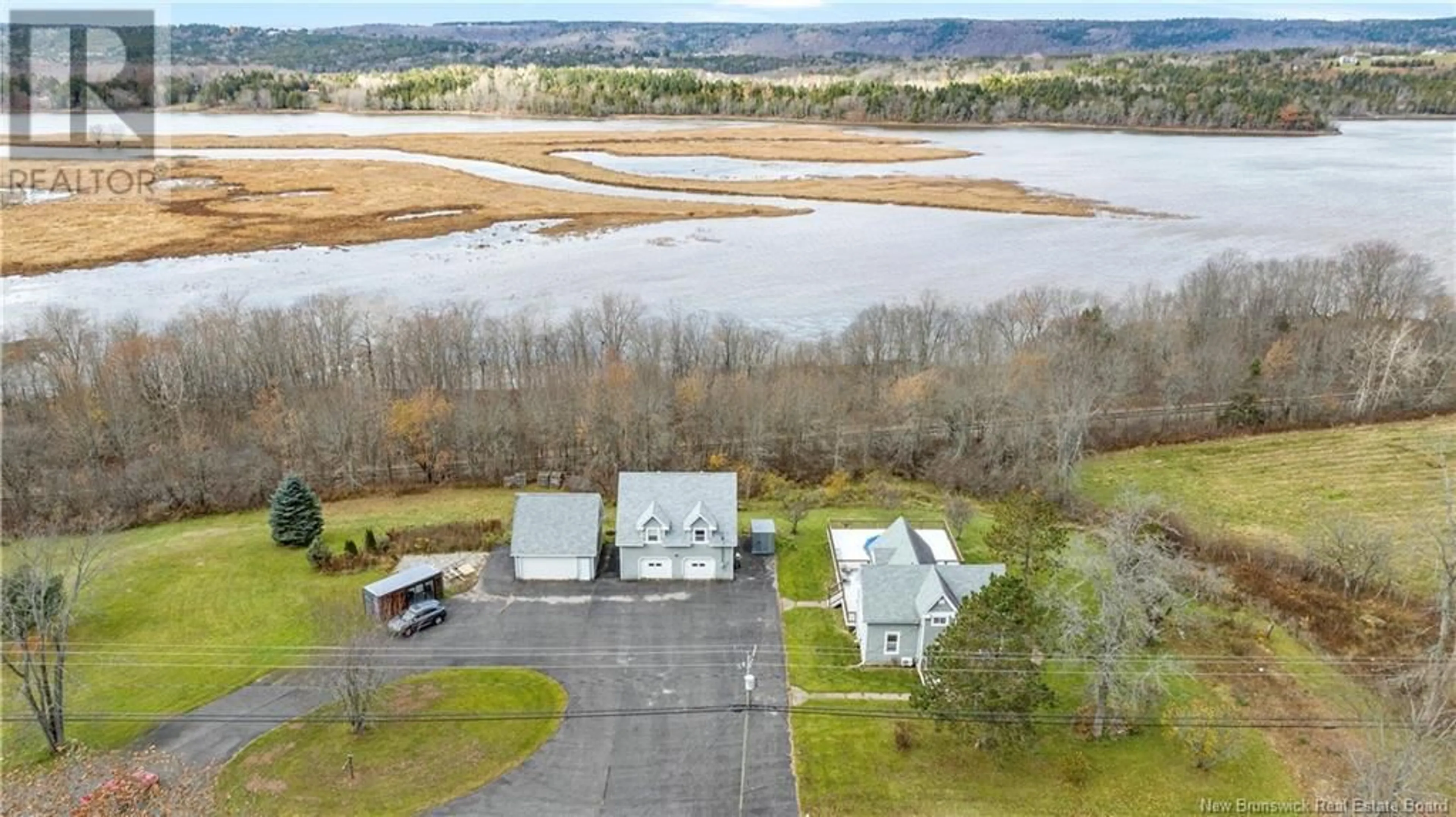 A pic from exterior of the house or condo, the view of lake or river for 381 Route 100, Nauwigewauk New Brunswick E5N6Z6