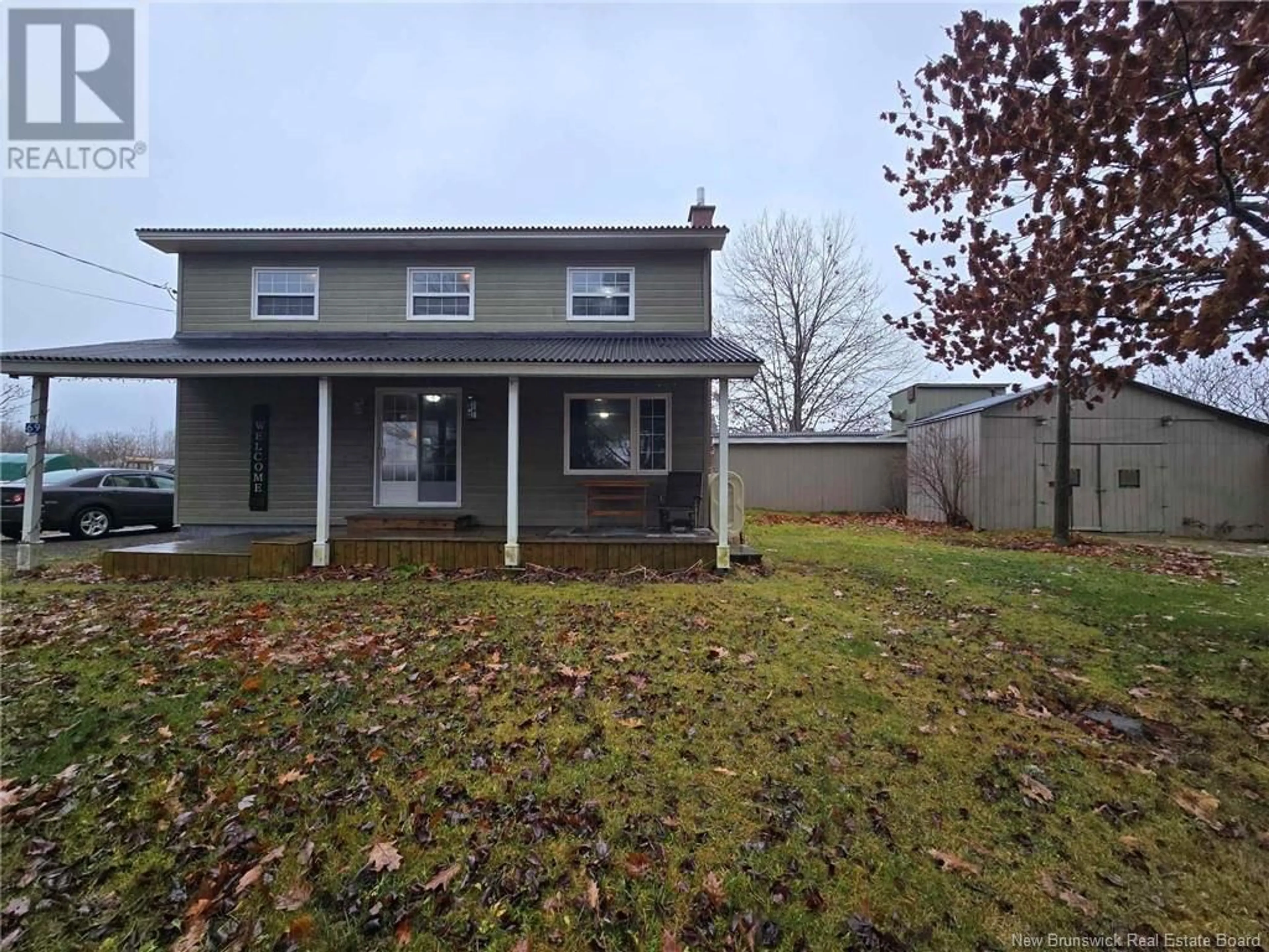 Frontside or backside of a home, the street view for 69 Fishing Club Road, Bass River New Brunswick E4T1H1