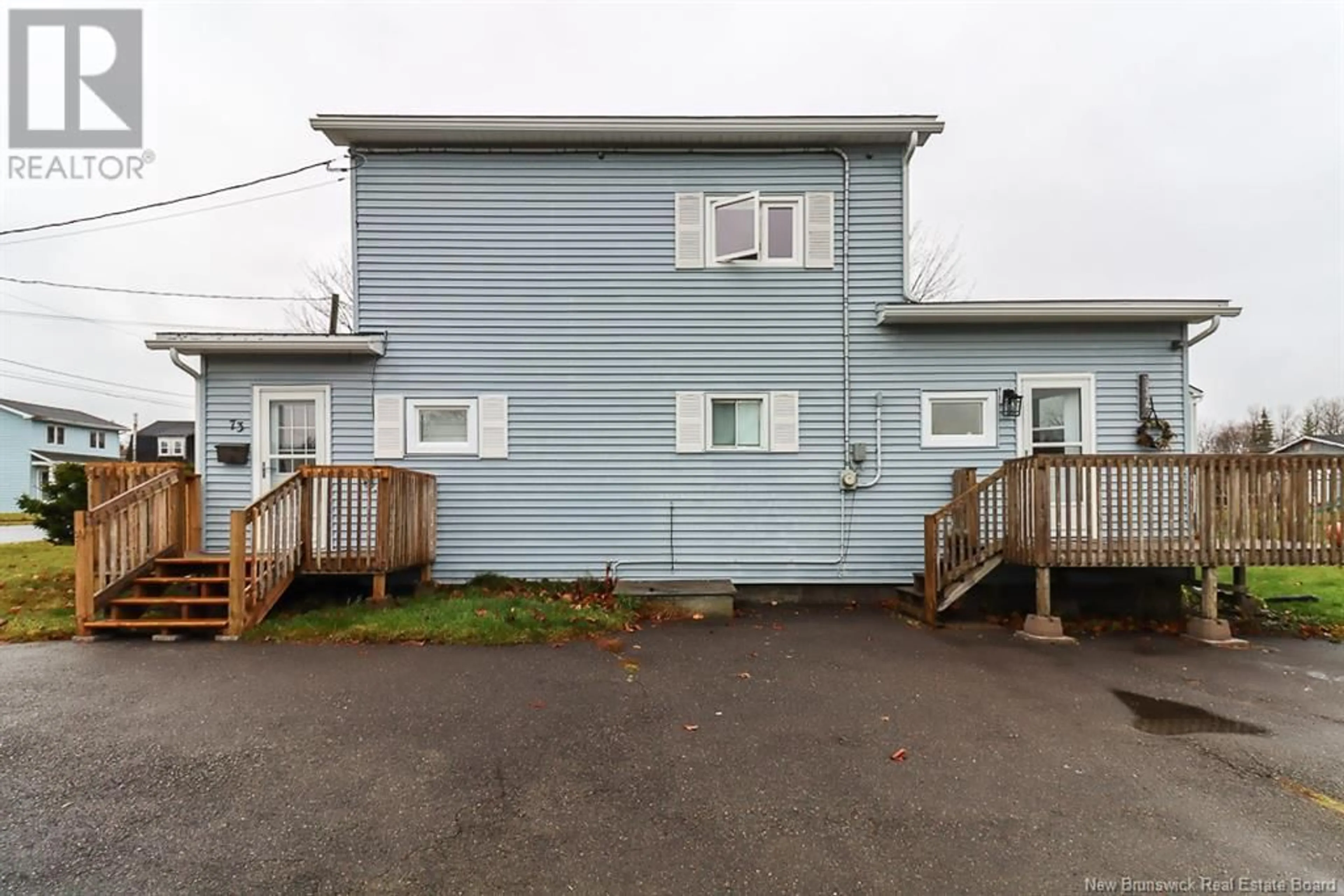 A pic from exterior of the house or condo, the front or back of building for 73 Midwood Avenue, Saint John New Brunswick E2P1K7