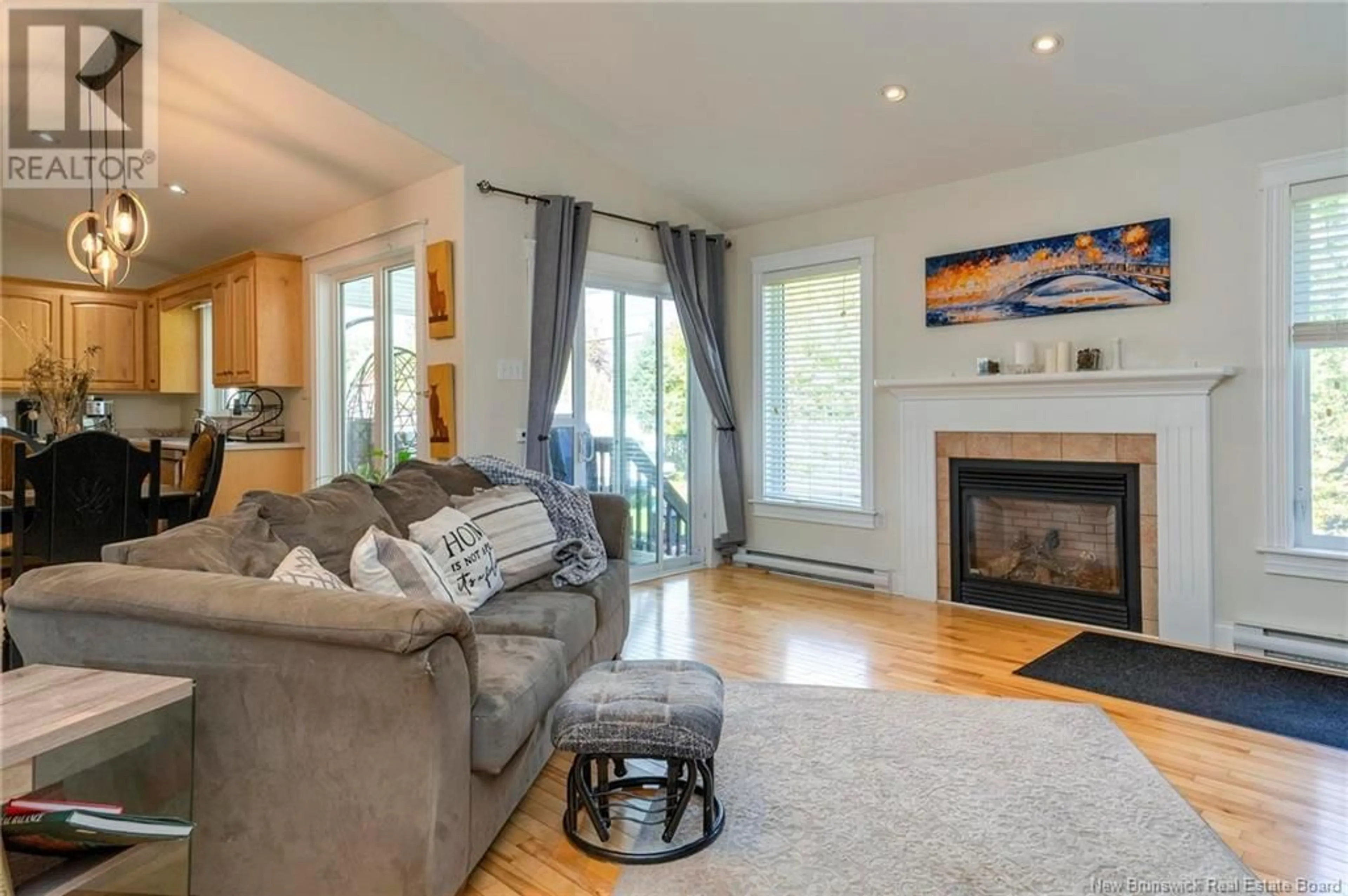 Living room, wood floors for 28 Hazelton, Quispamsis New Brunswick E2E6B6