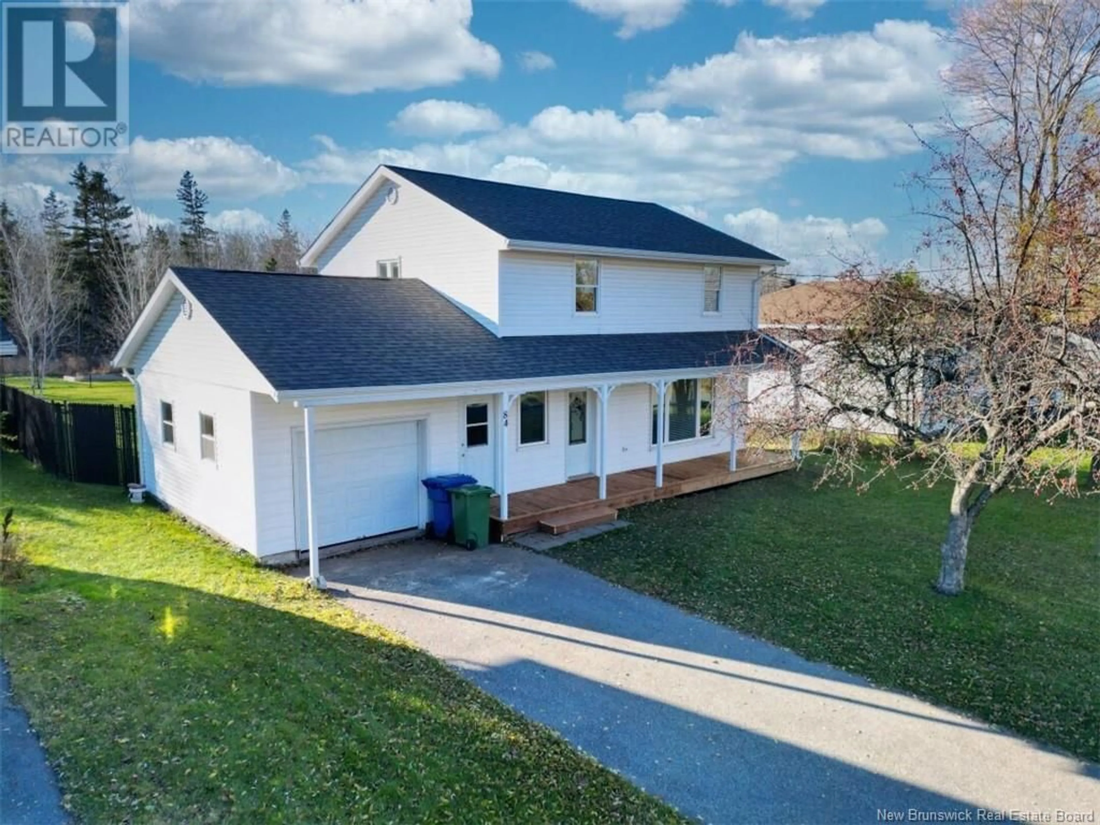 Frontside or backside of a home, cottage for 84 Chaleur, Belledune New Brunswick E8G1Z4