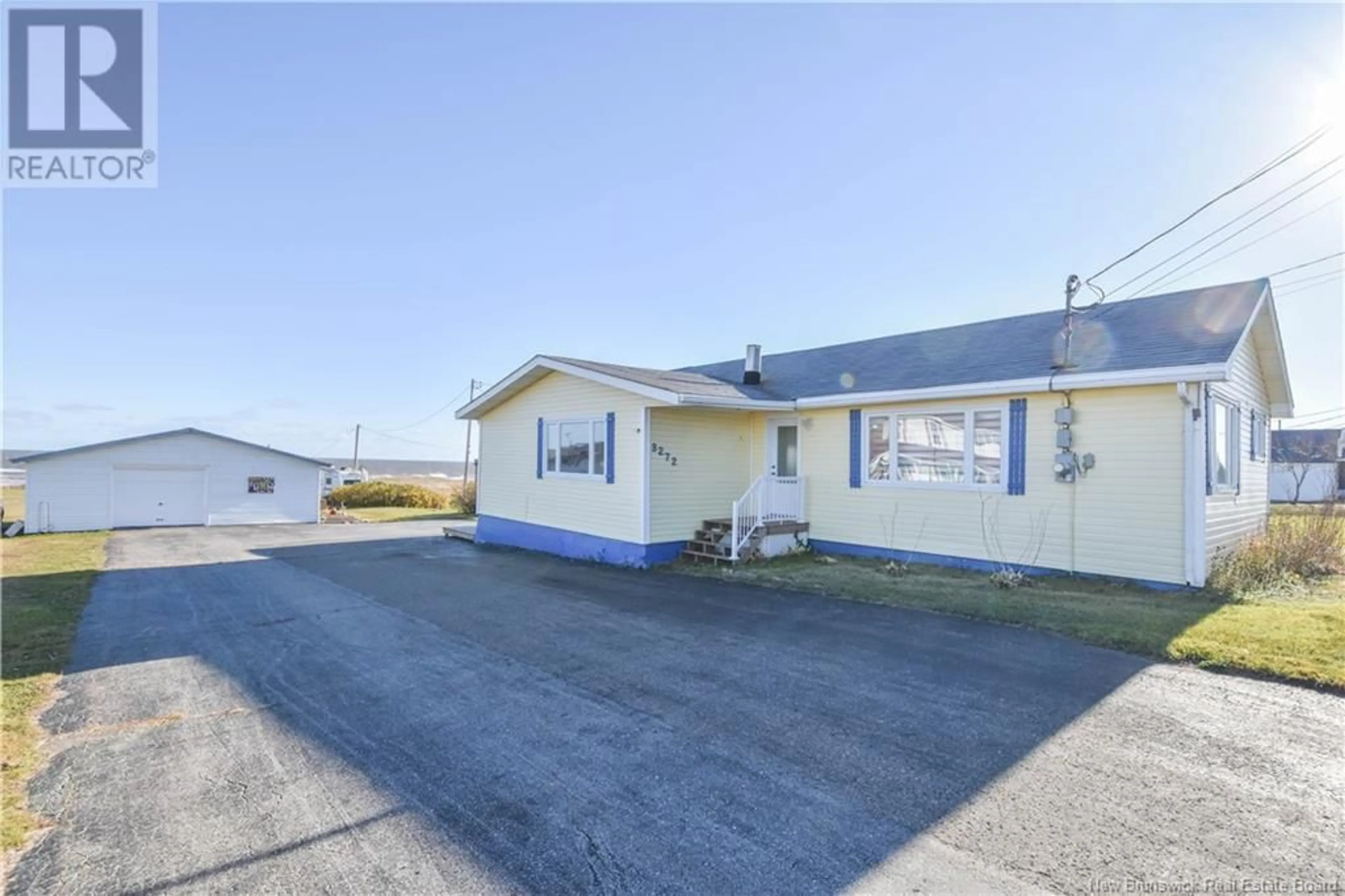 Frontside or backside of a home, the street view for 3272 305 Route, Pigeon Hill New Brunswick E8T2W8