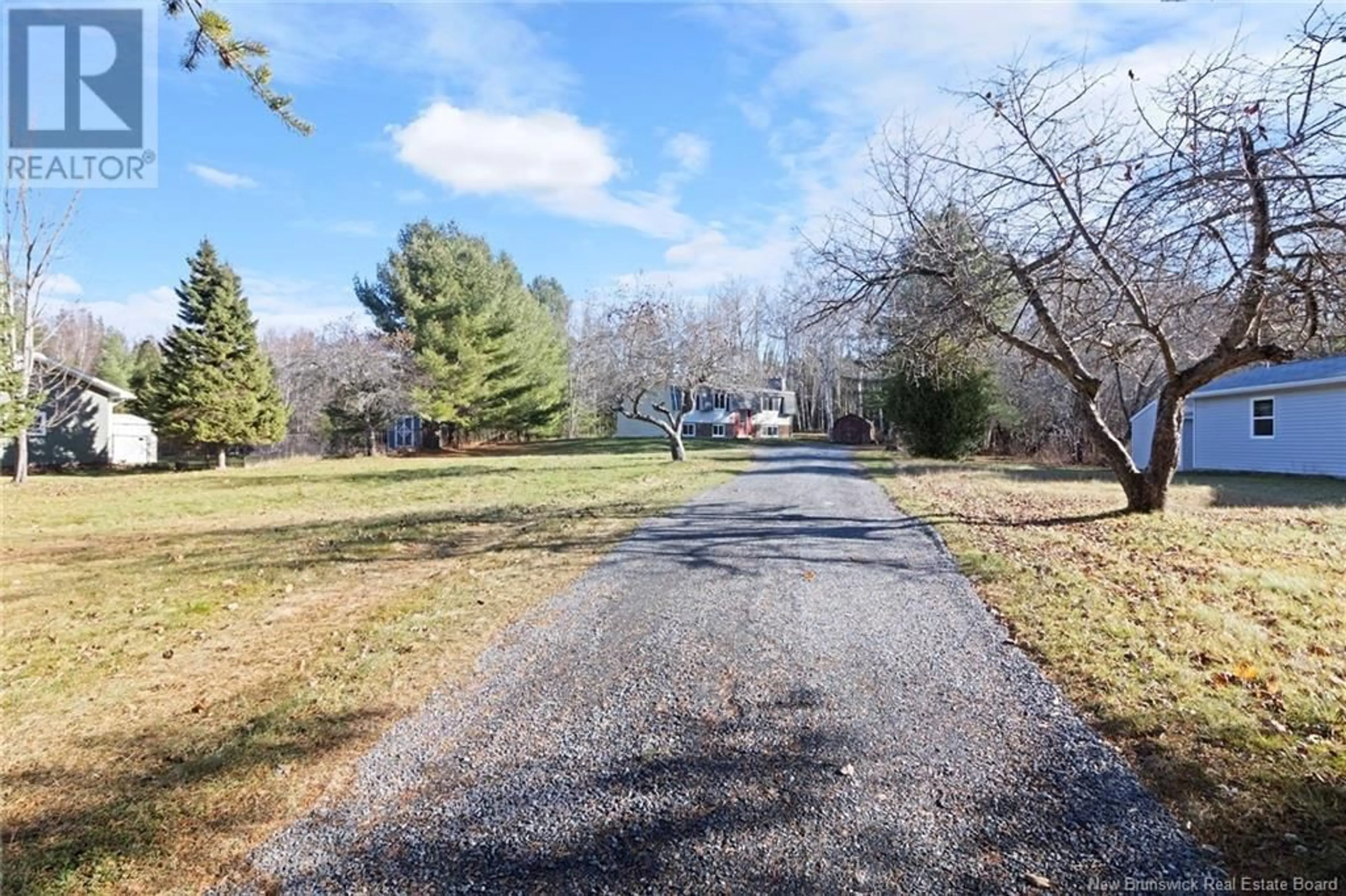 Patio, the street view for 47 Christopher Drive, Burton New Brunswick E2V3H4