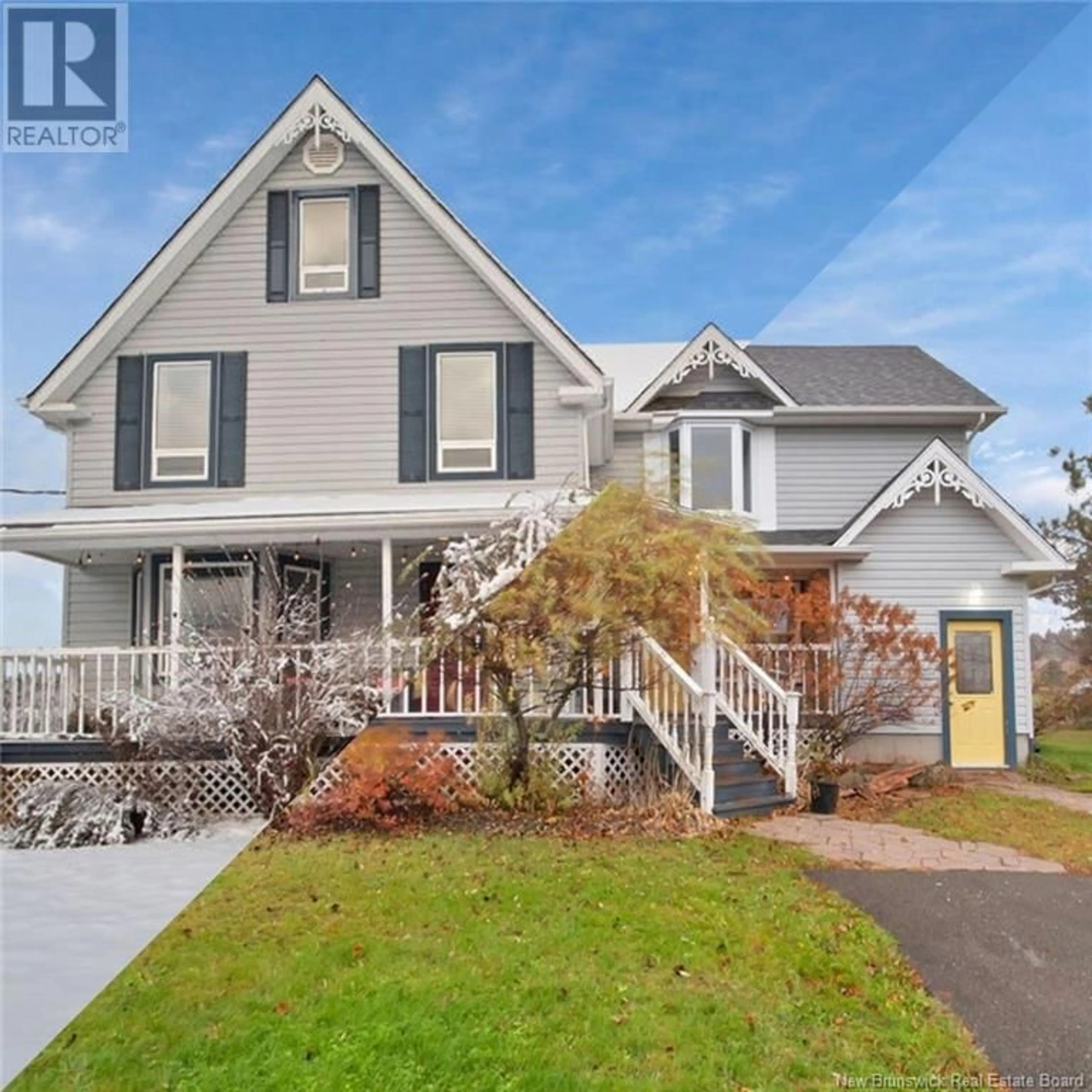 Frontside or backside of a home, the street view for 3161 Mountain Road, Moncton New Brunswick E1G2X1