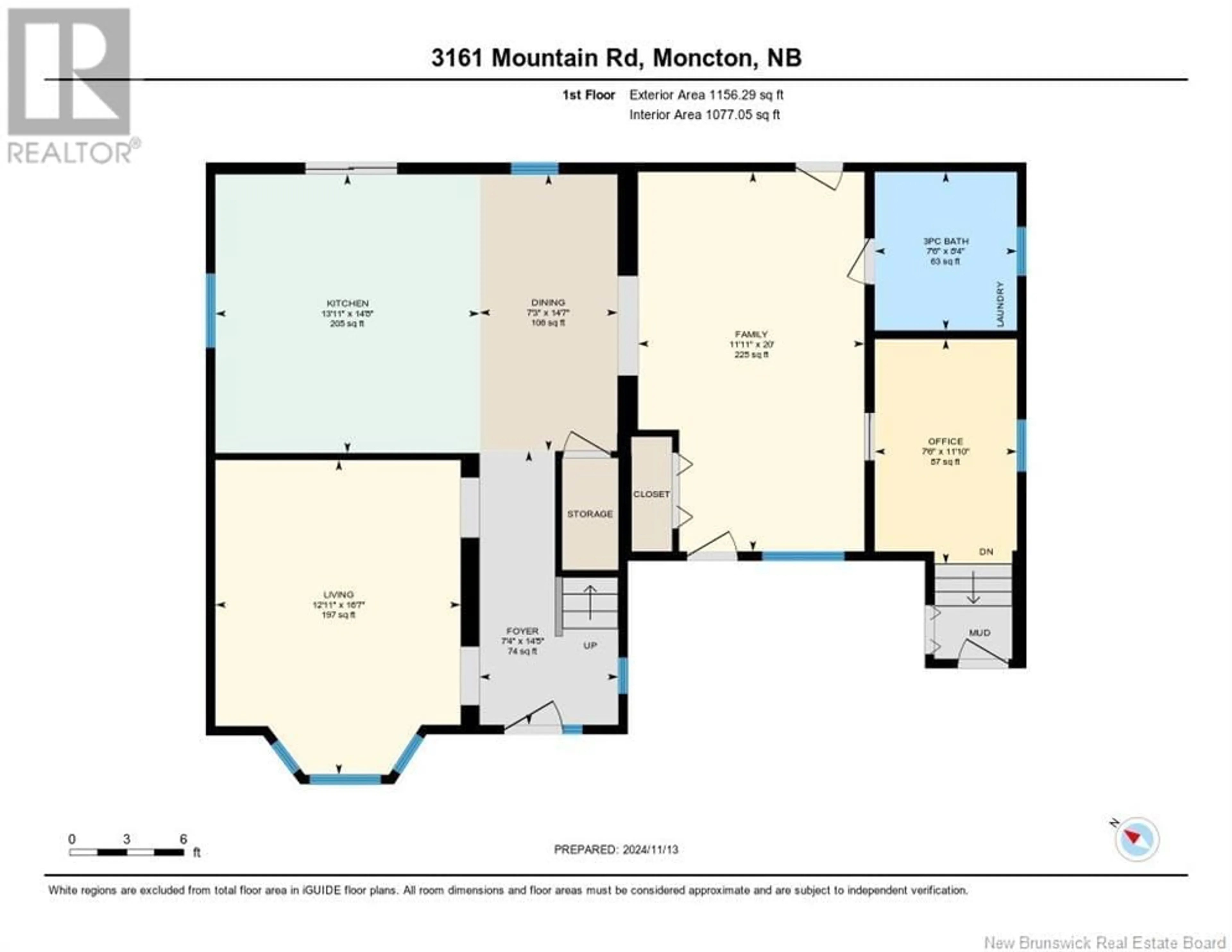 Floor plan for 3161 Mountain Road, Moncton New Brunswick E1G2X1