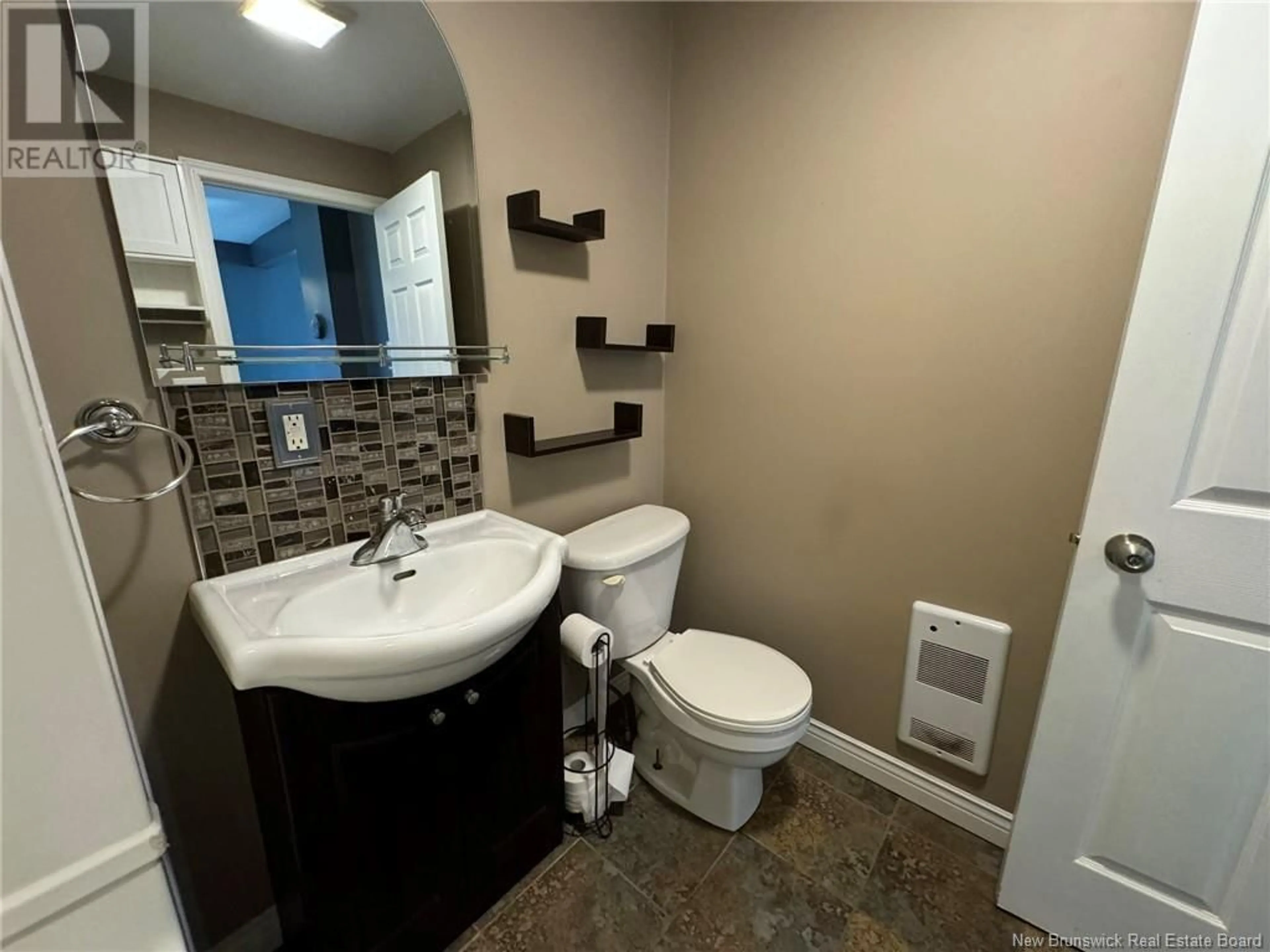 Standard bathroom, ceramic floors for 368 Johnville Road, Johnville New Brunswick E7J1L7