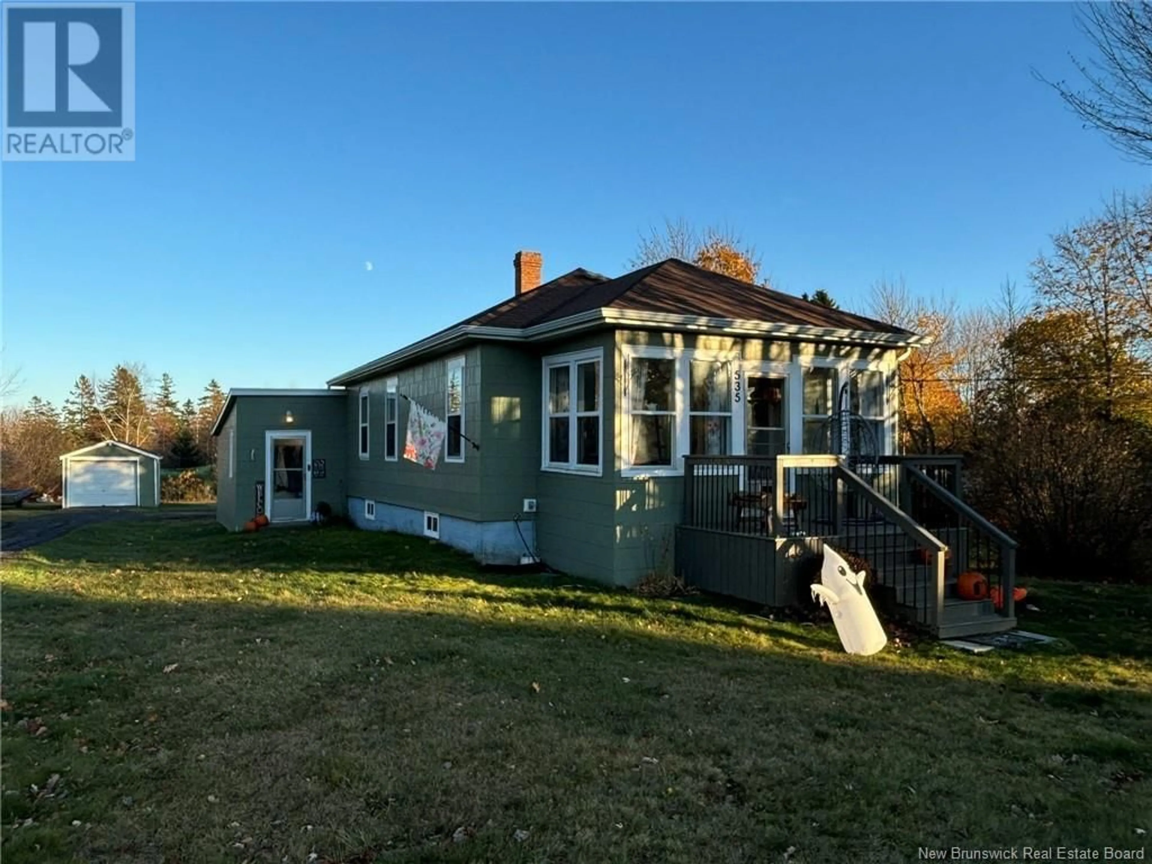 Frontside or backside of a home, the front or back of building for 535 ROUTE 776, Grand Manan New Brunswick E5G2C8