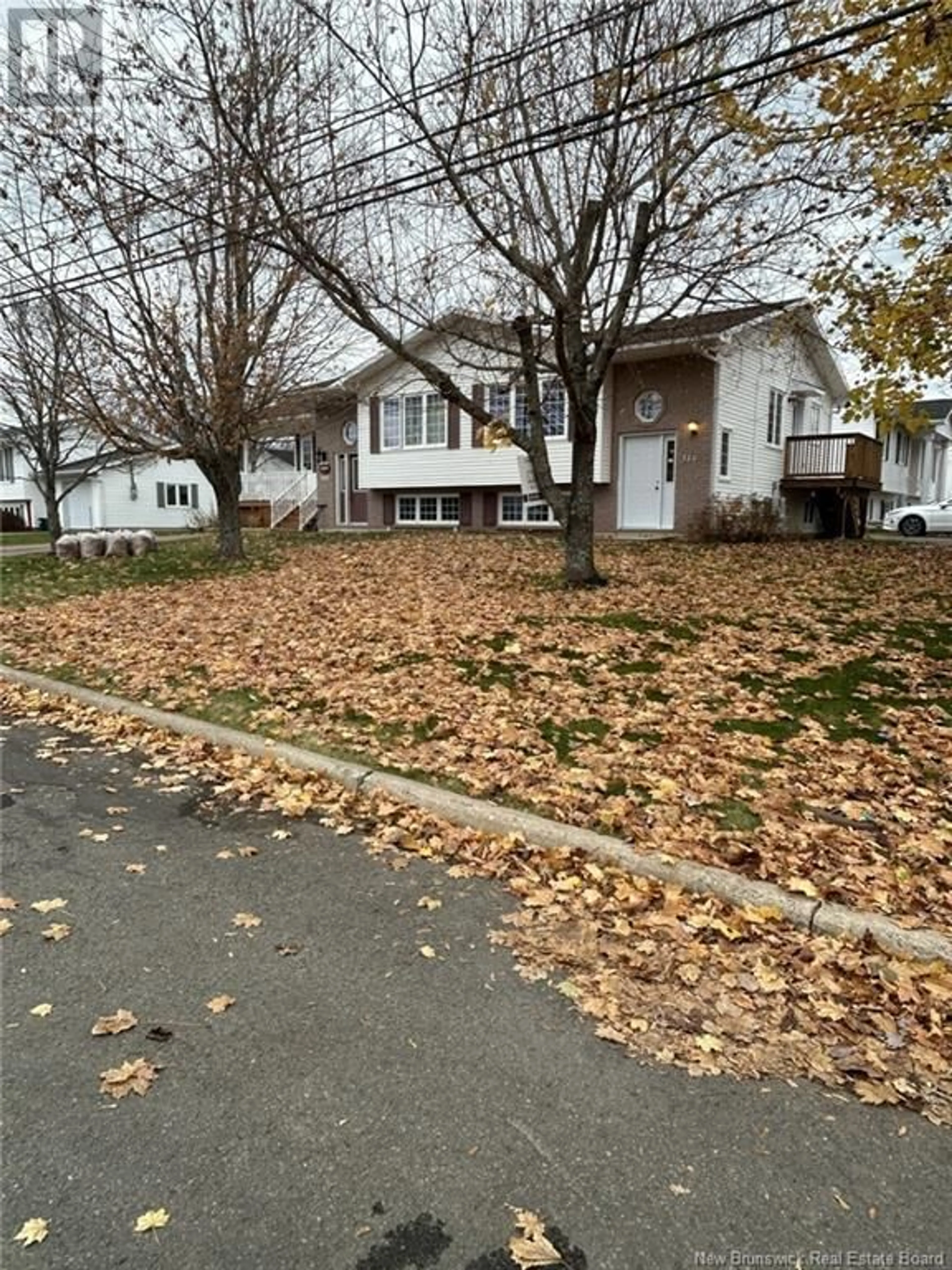 Frontside or backside of a home, the street view for 108/110 Rockmaple Drive, Moncton New Brunswick E1G2G9