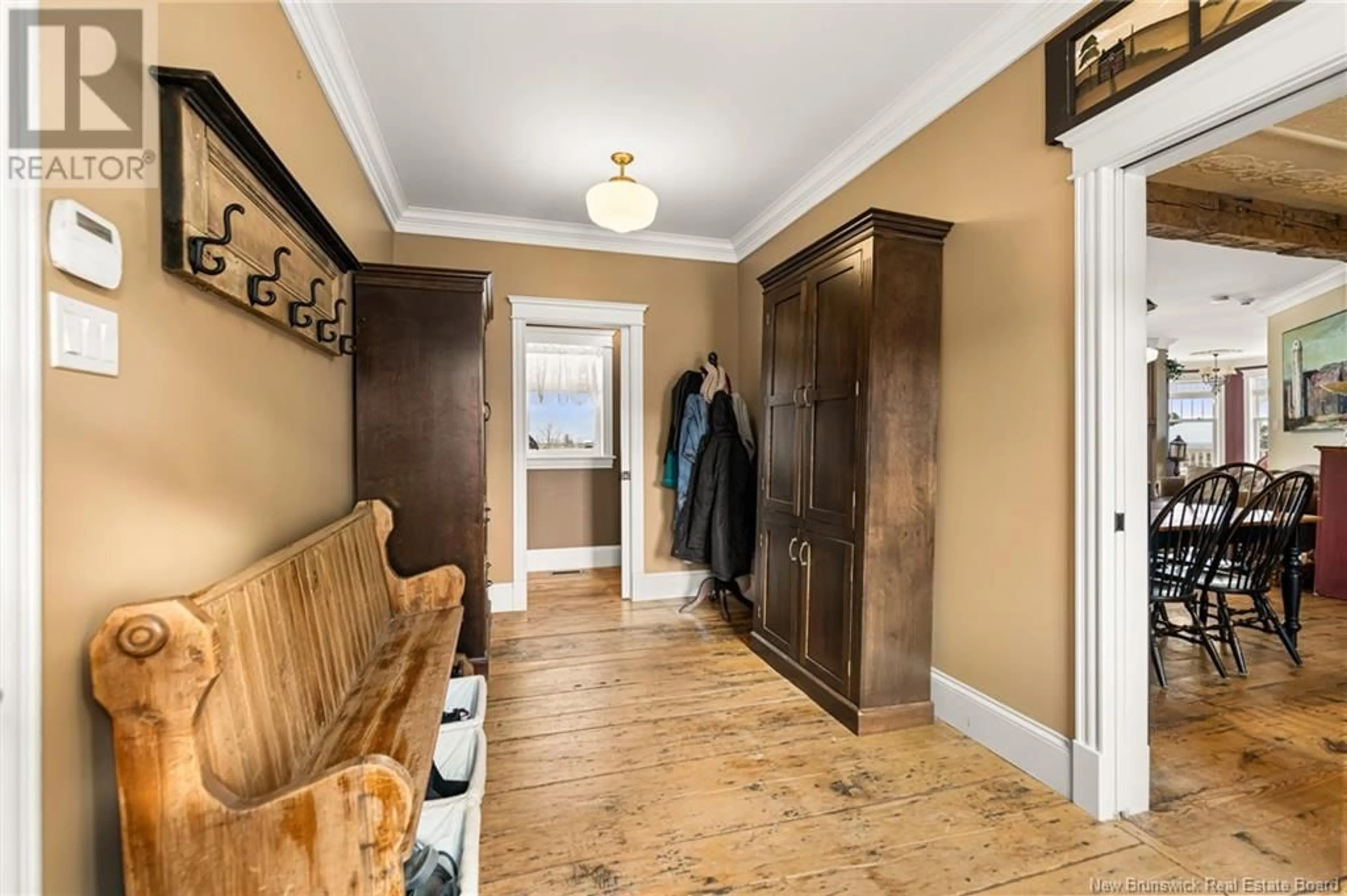 Indoor entryway, wood floors for 129 Ammon Road, Ammon New Brunswick E1G3N9