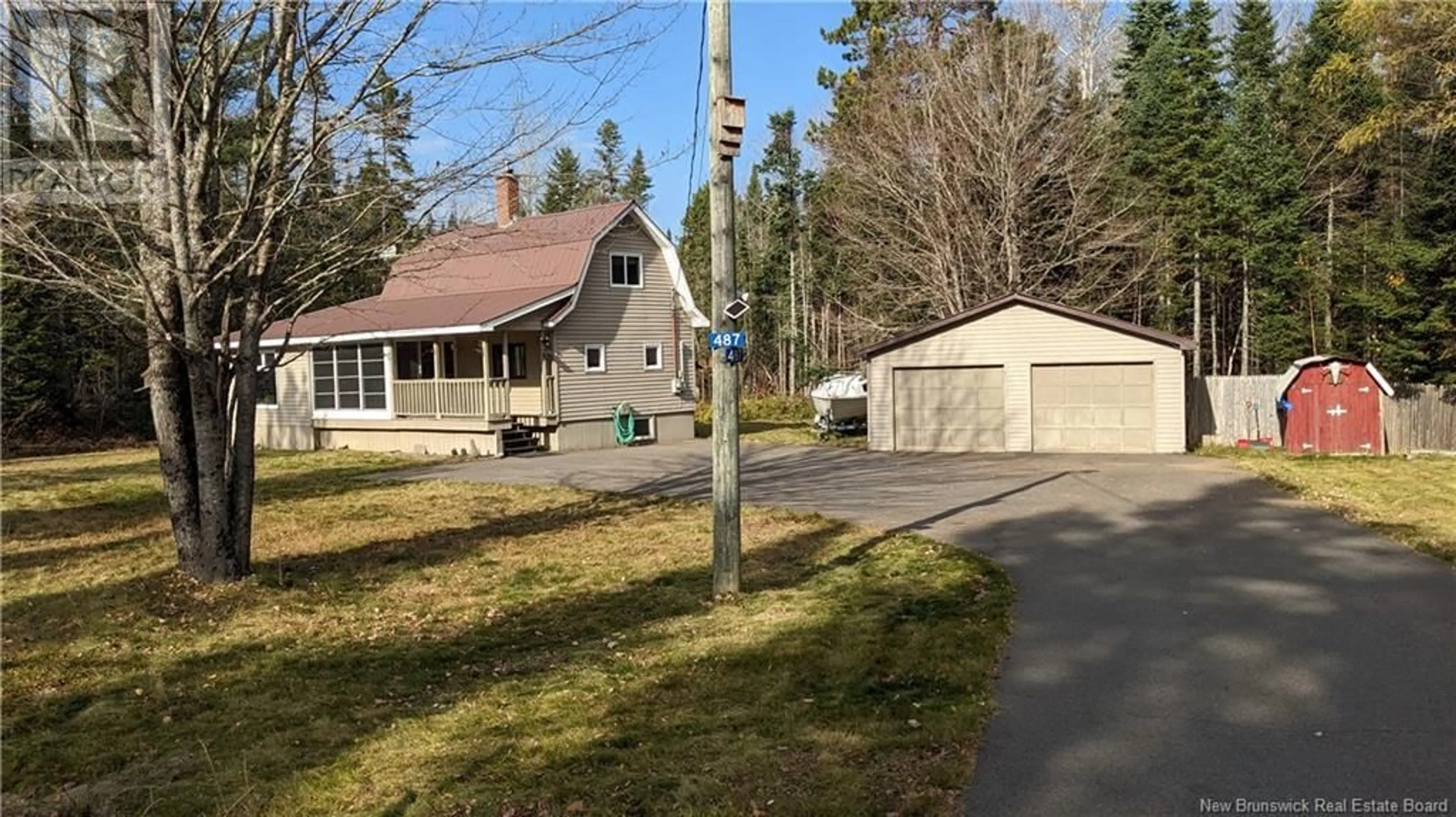 A pic from exterior of the house or condo, cottage for 487 Mast Road, Three Tree Creek New Brunswick E5L1M3