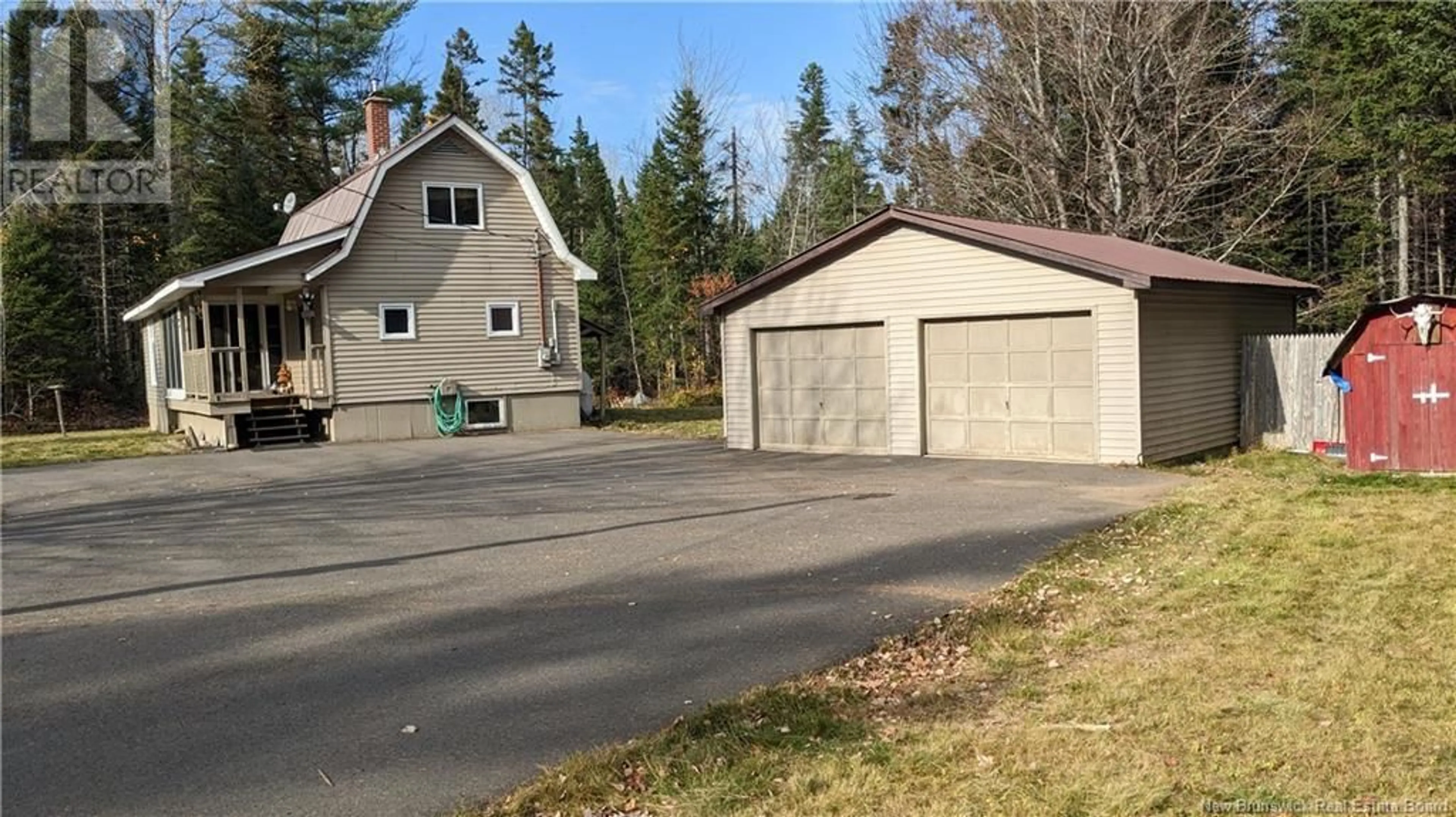 Indoor garage, not visible floor for 487 Mast Road, Three Tree Creek New Brunswick E5L1M3